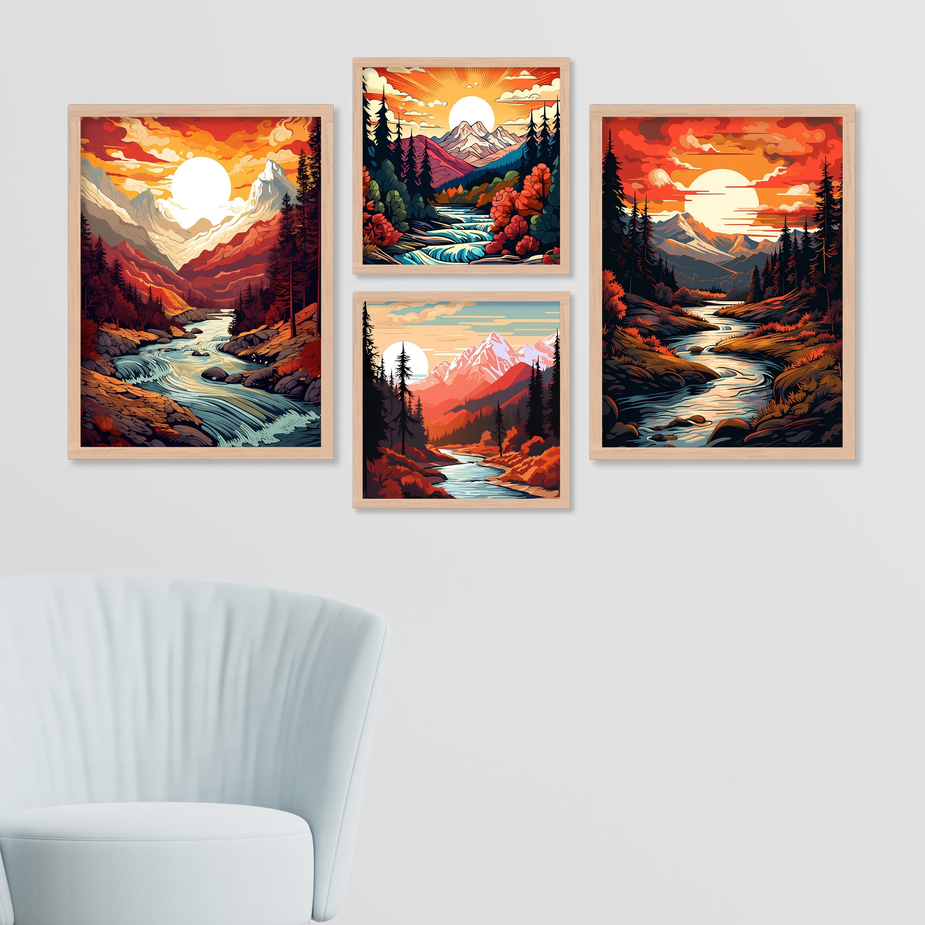 Sunset Scene