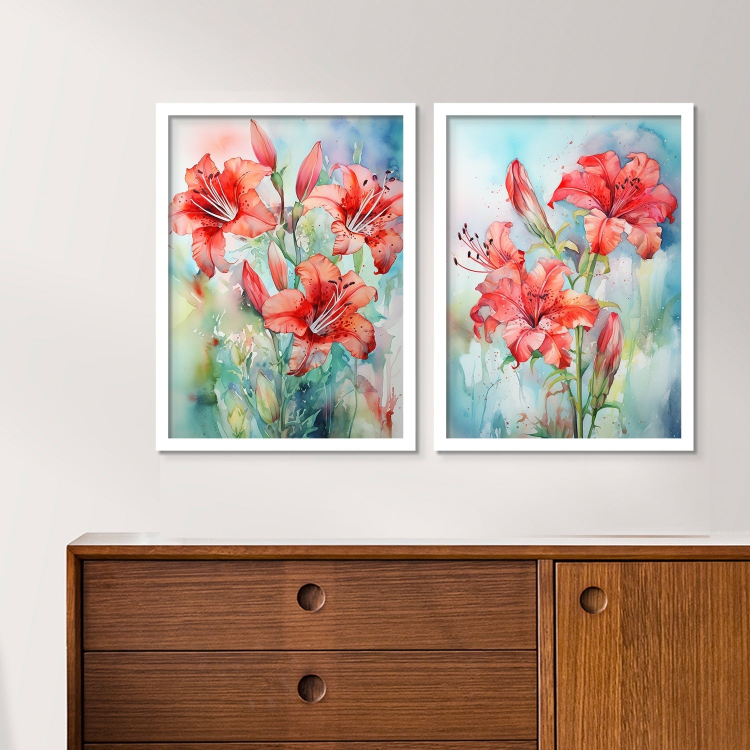 New Hibiscus Flower Wall Art