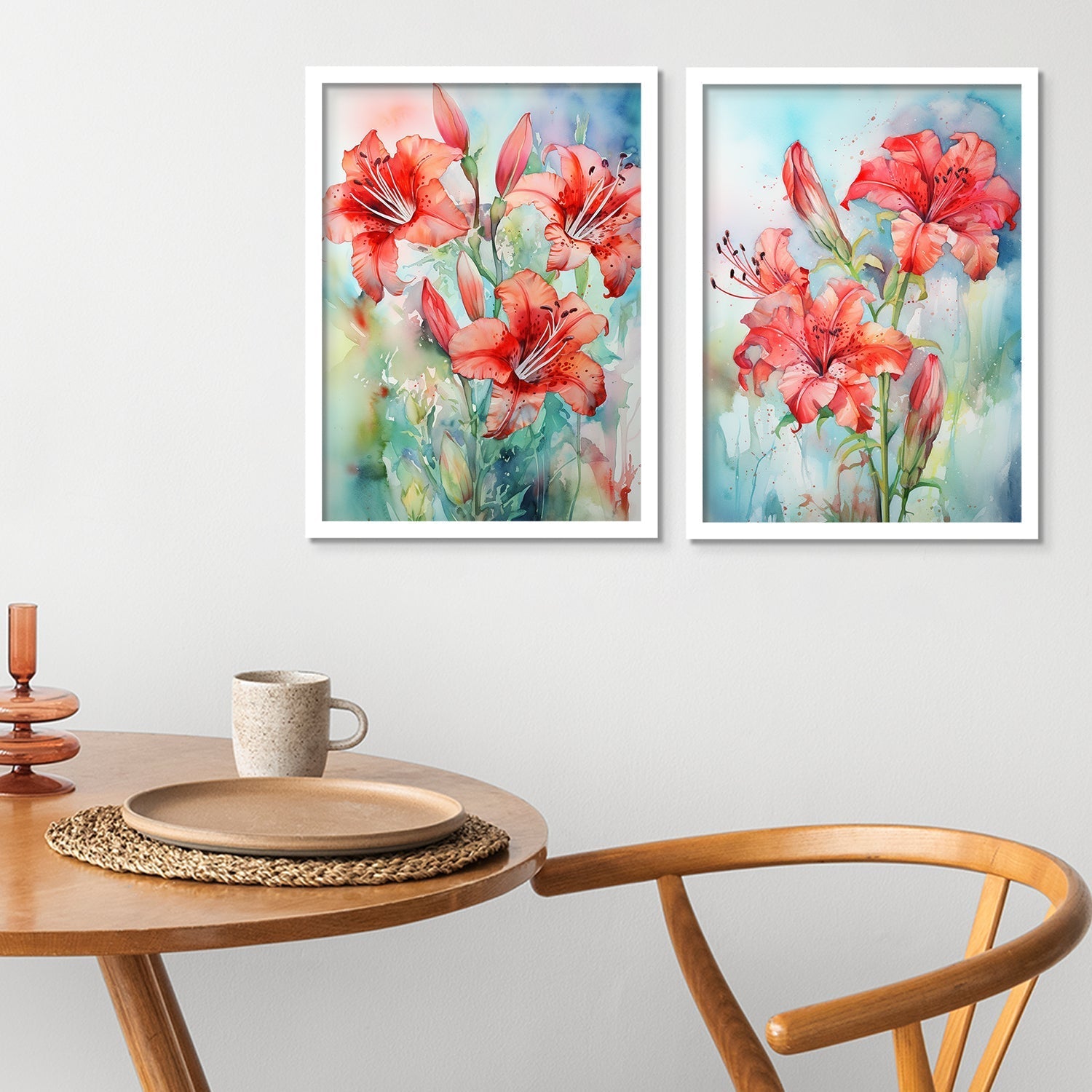 New Hibiscus Flower Wall Art