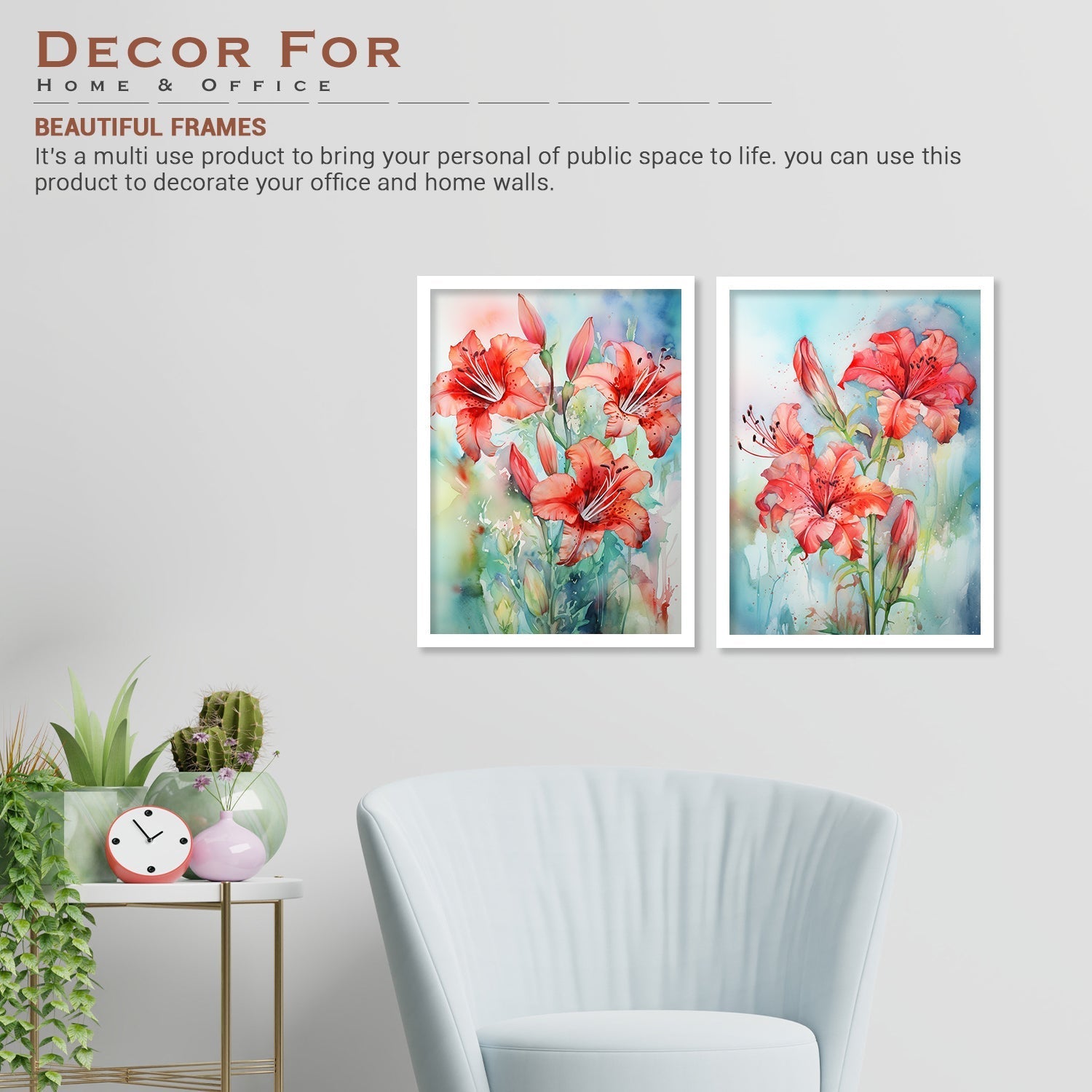 New Hibiscus Flower Wall Art