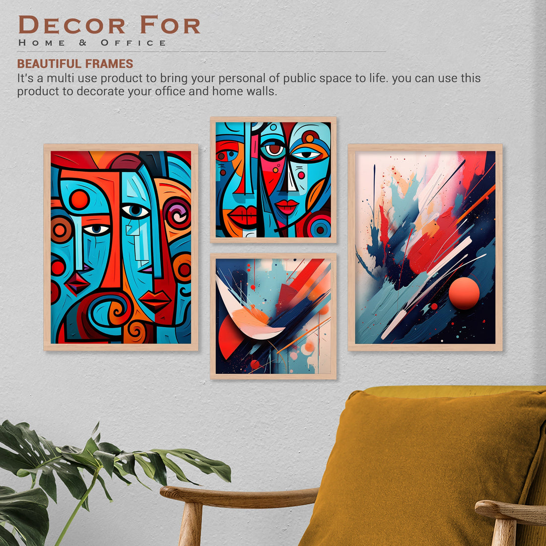 Face Design Colour Full Art