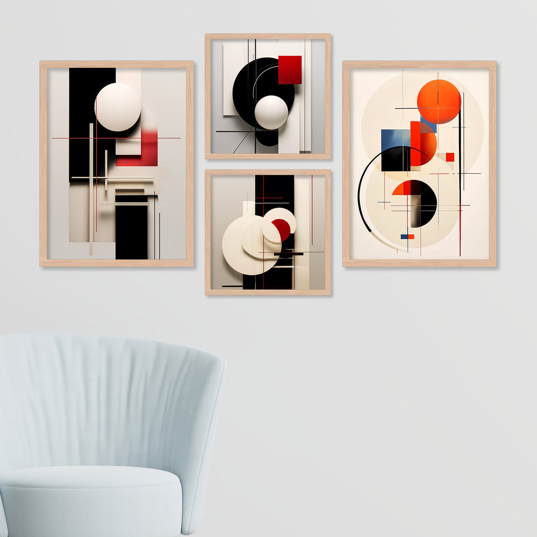 Black And Orange Colour Circle