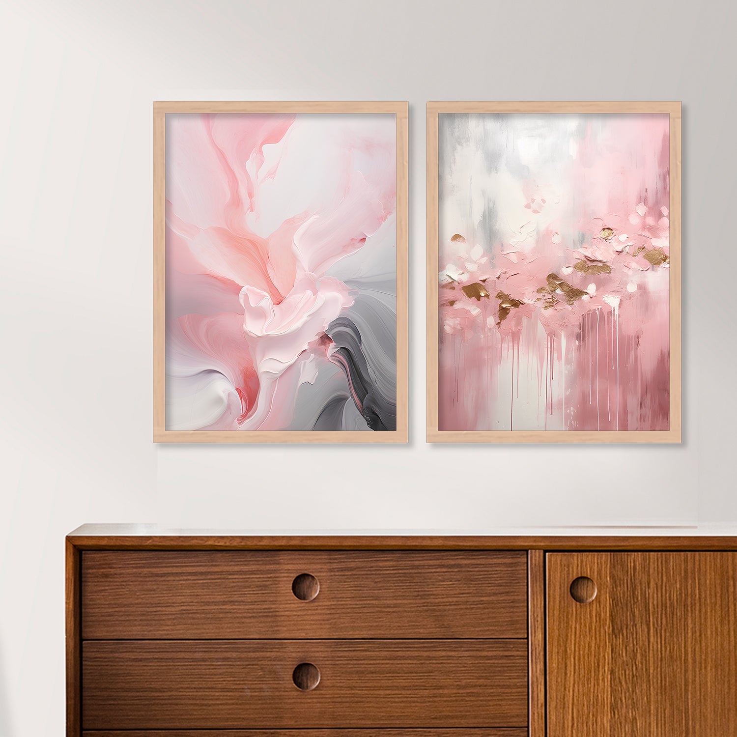 Light Pink Colour Painting