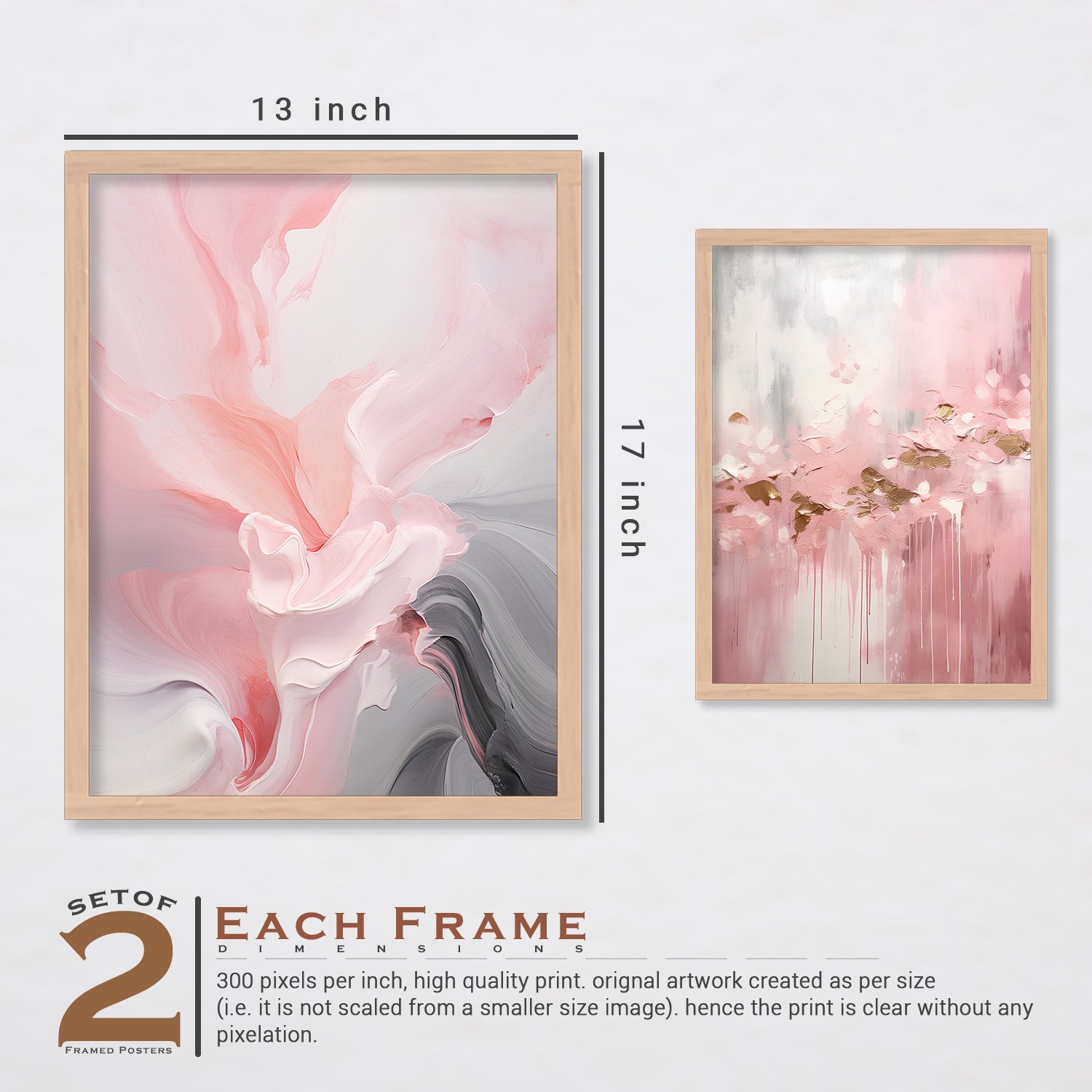 Light Pink Colour Painting