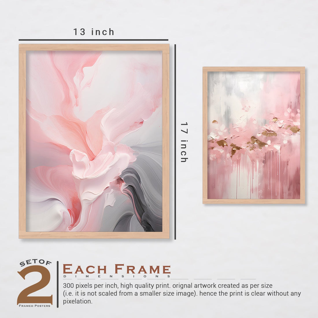 Light Pink Colour Painting