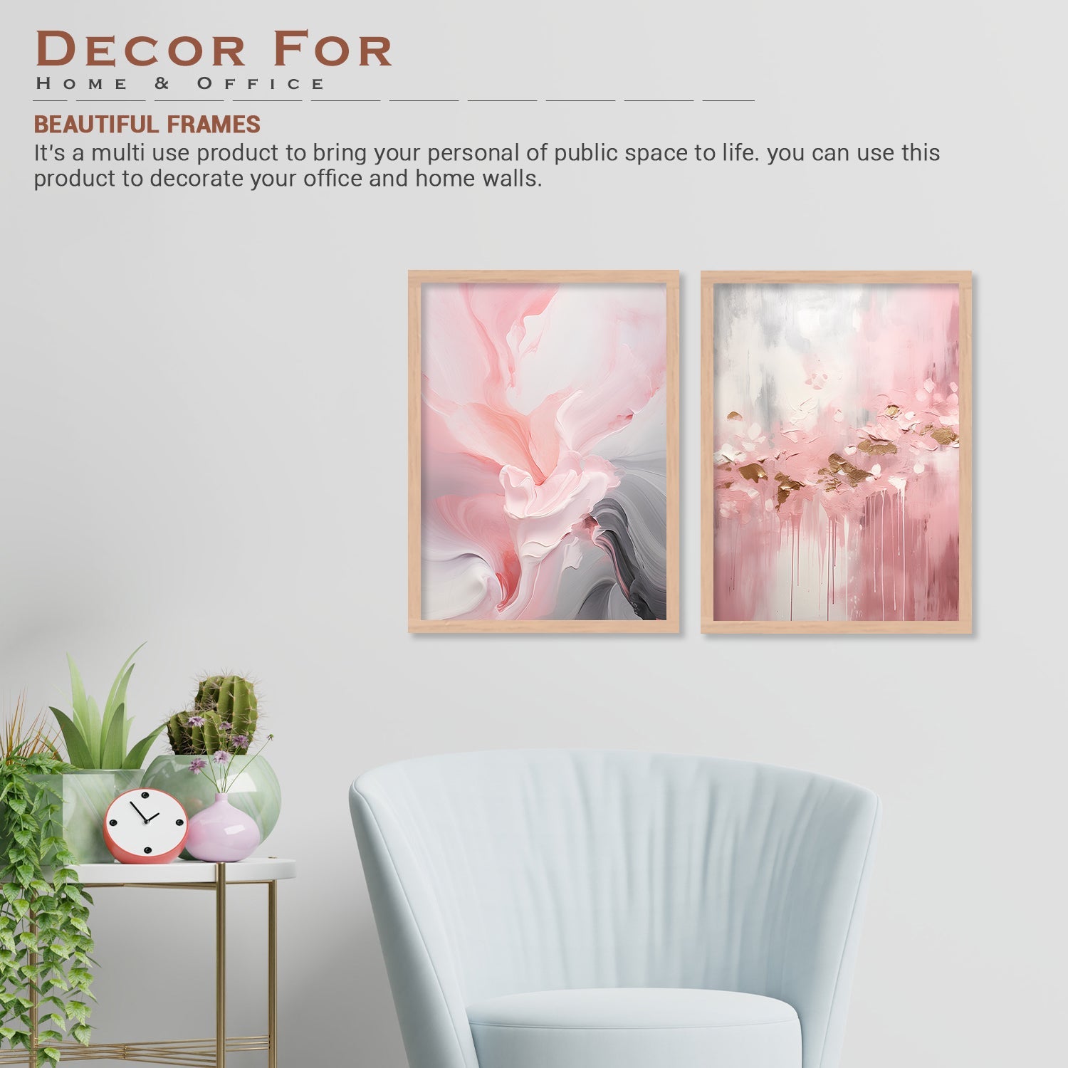 Light Pink Colour Painting