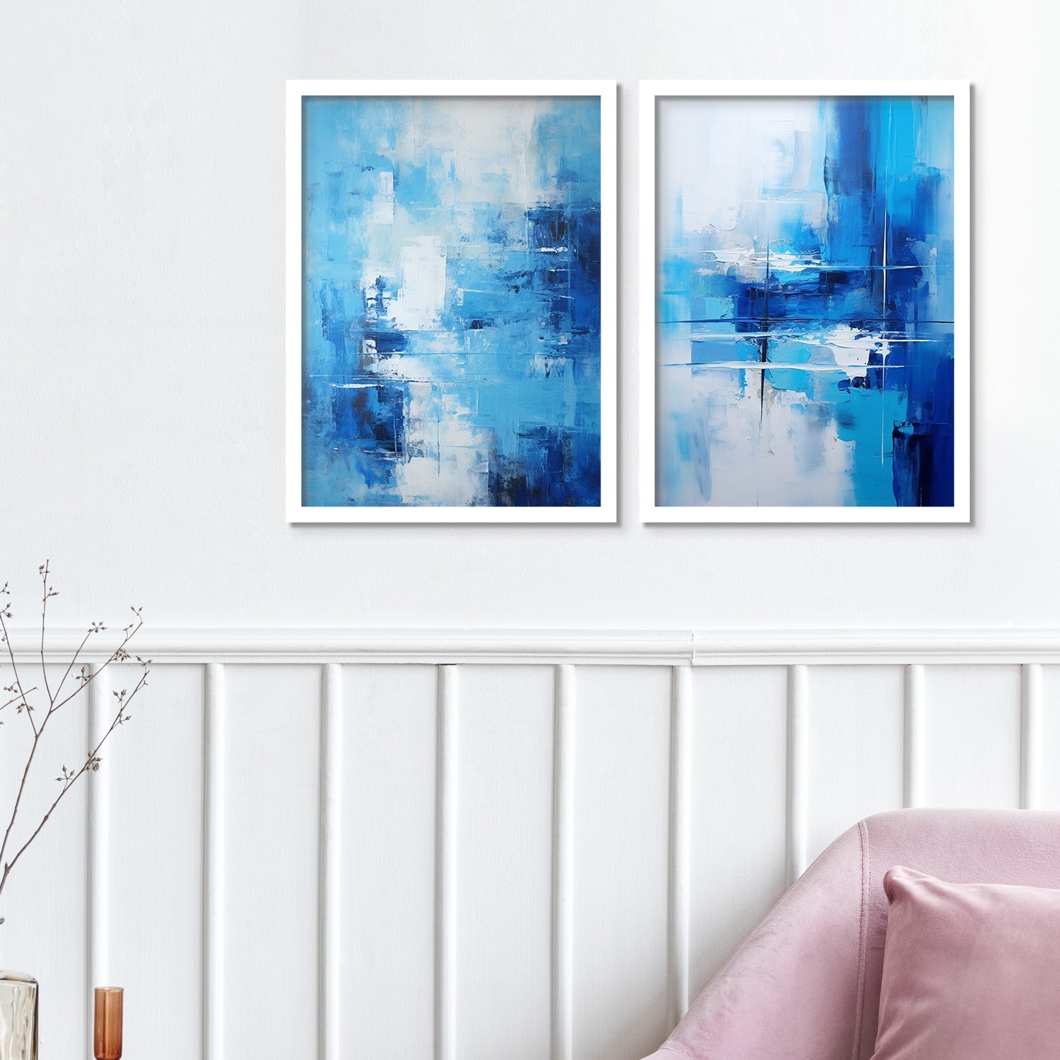 New Blue Shades Art