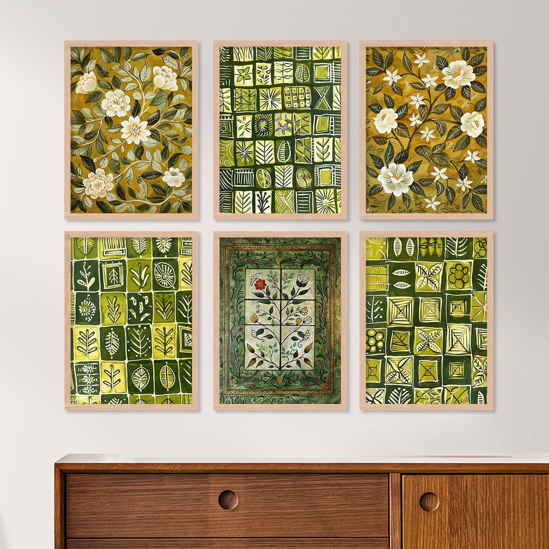 Green Colour Wall Art