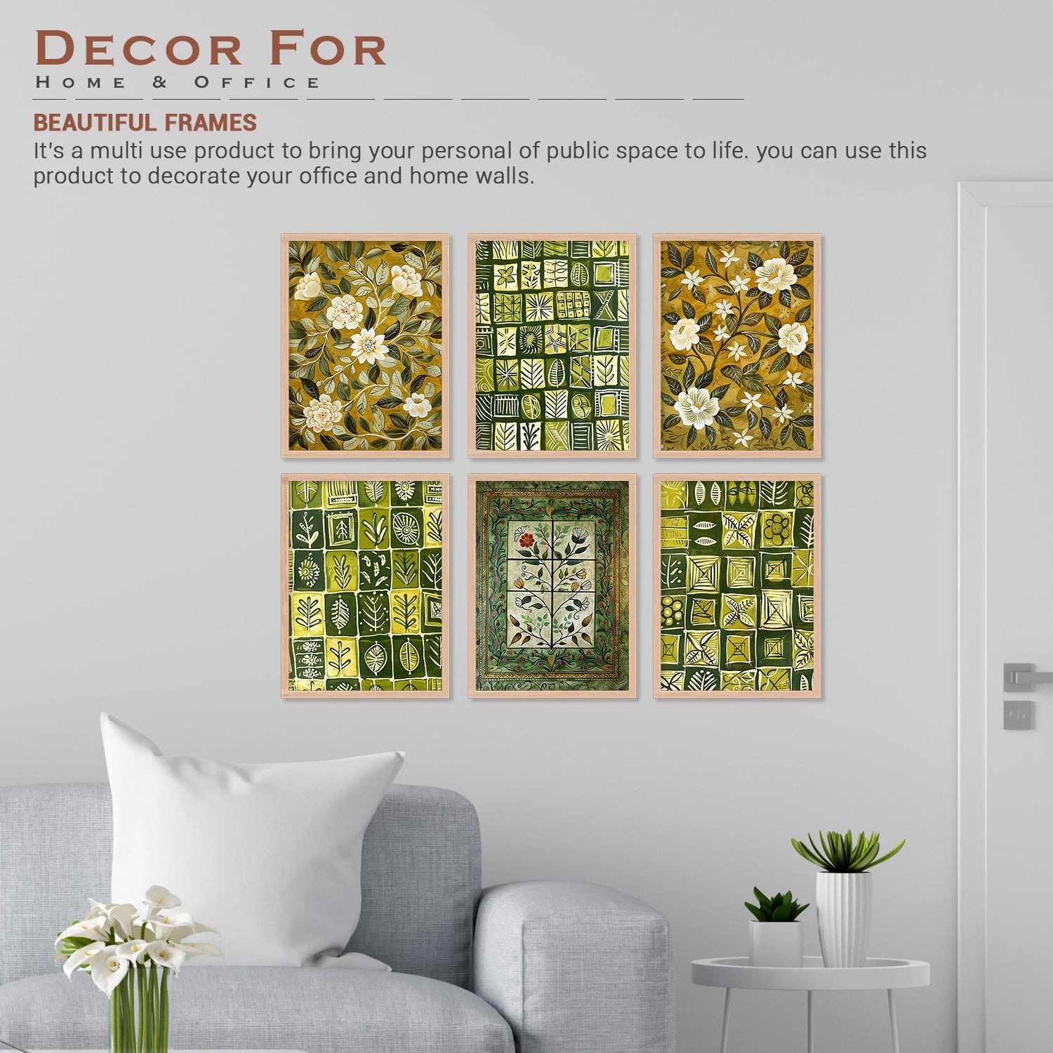 Green Colour Wall Art