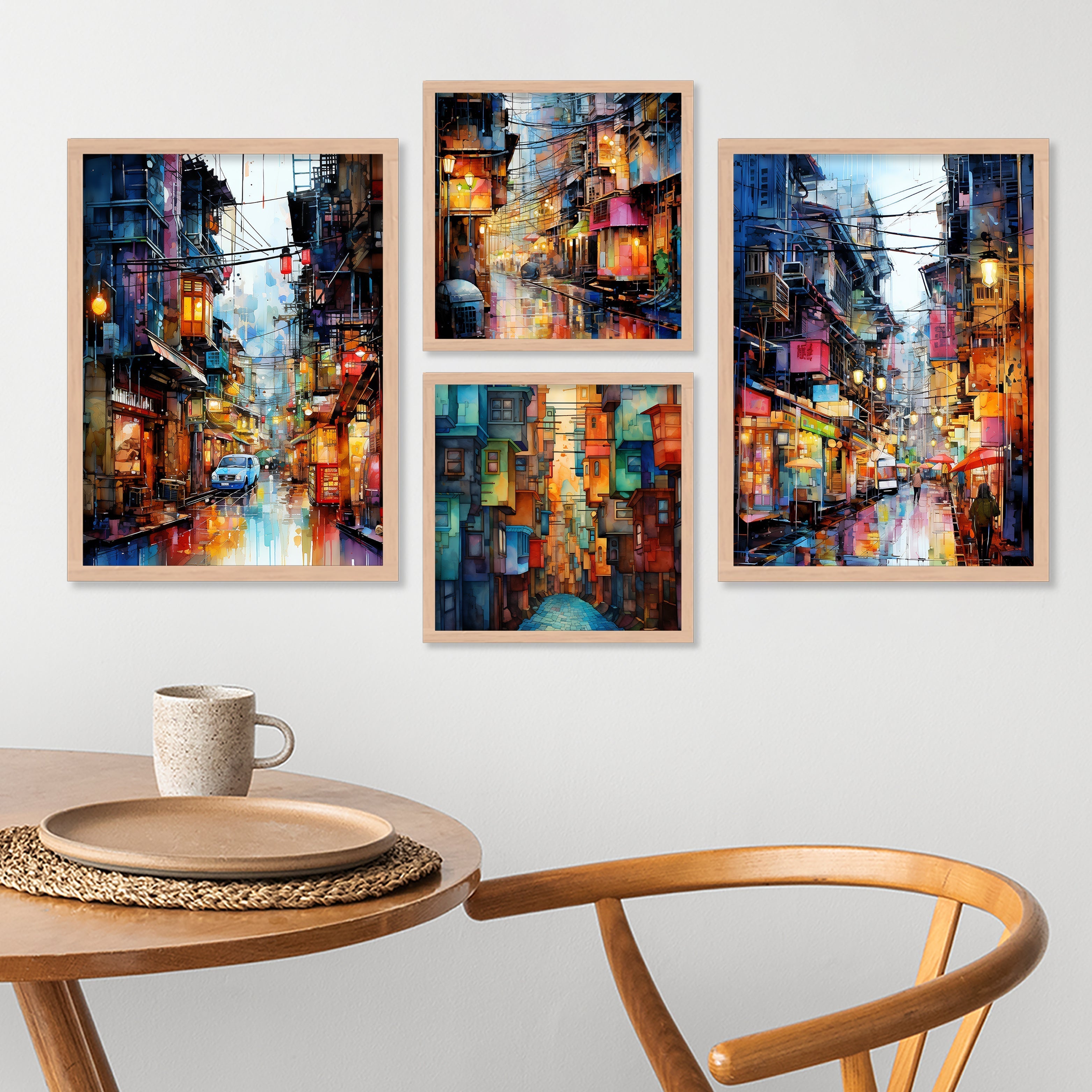 Decorated City