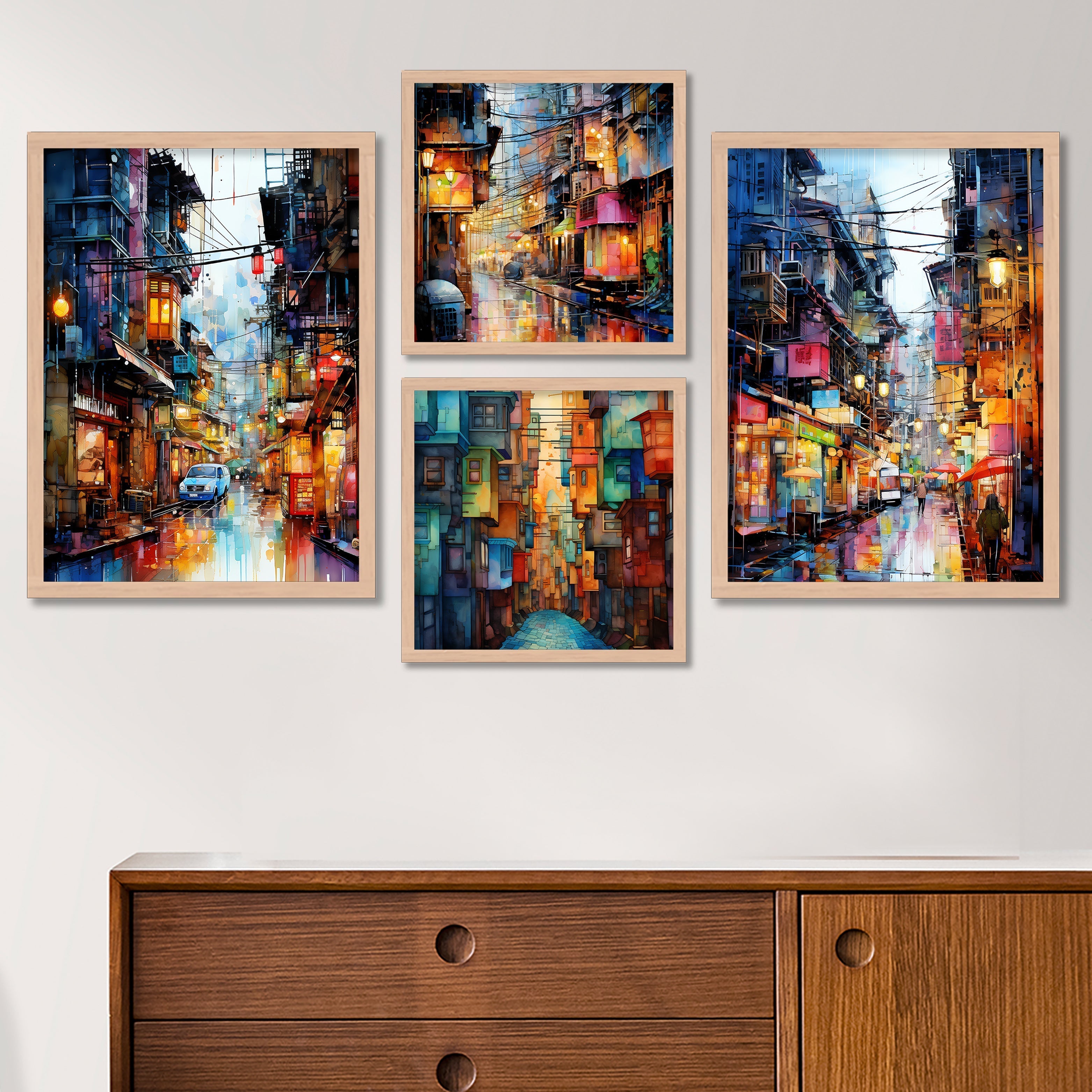 Decorated City
