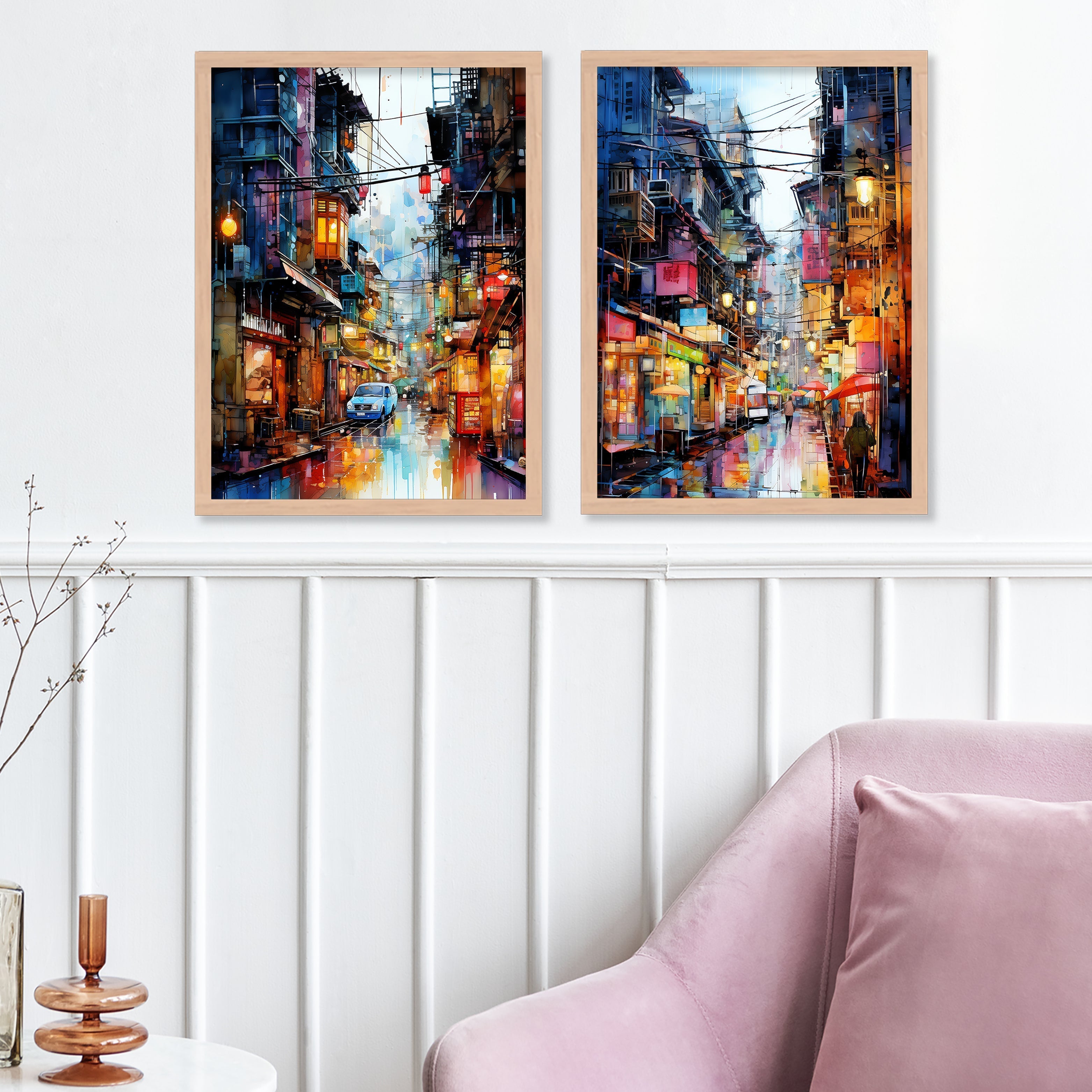 Decorated City