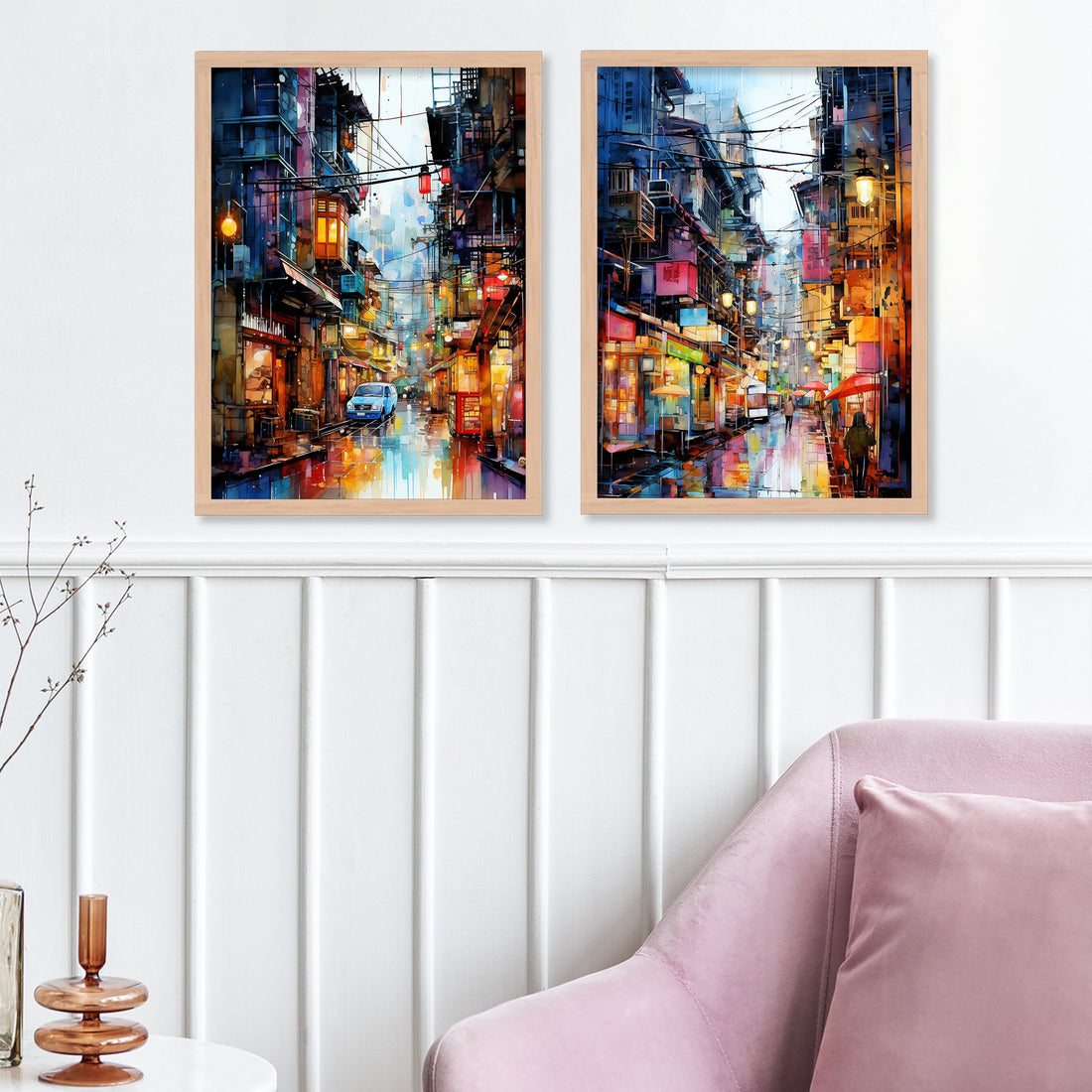 Decorated City