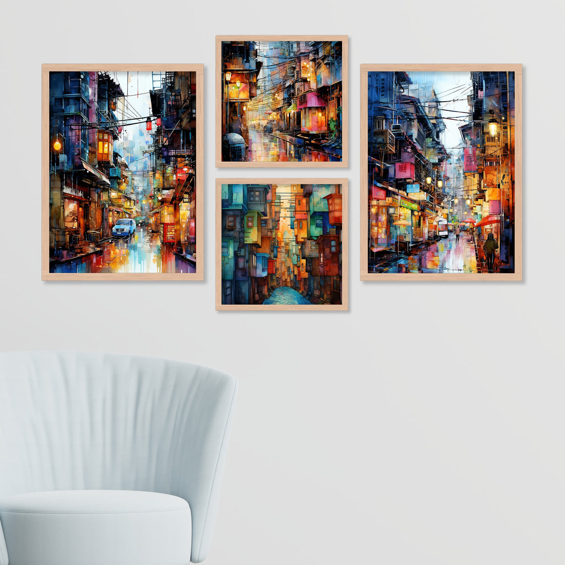 Decorated City