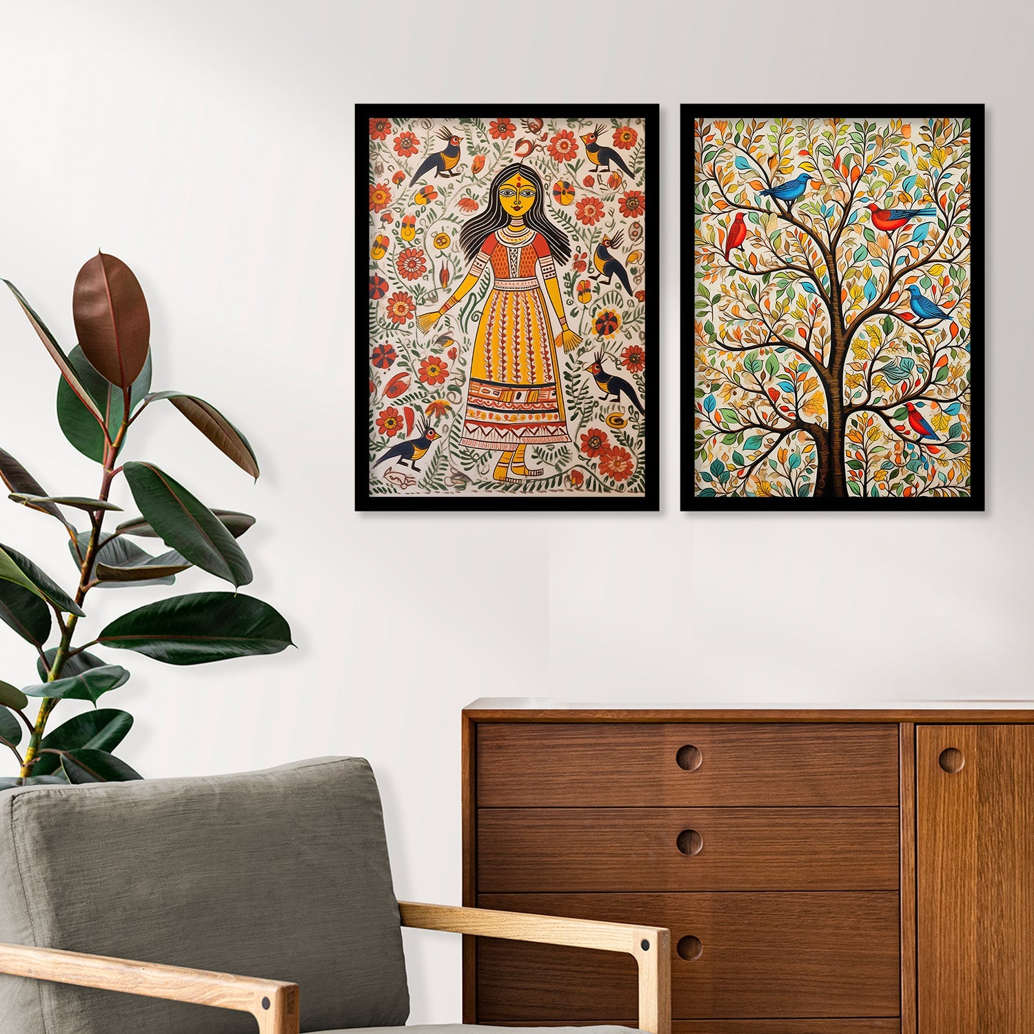 Beautiful Lady Painting