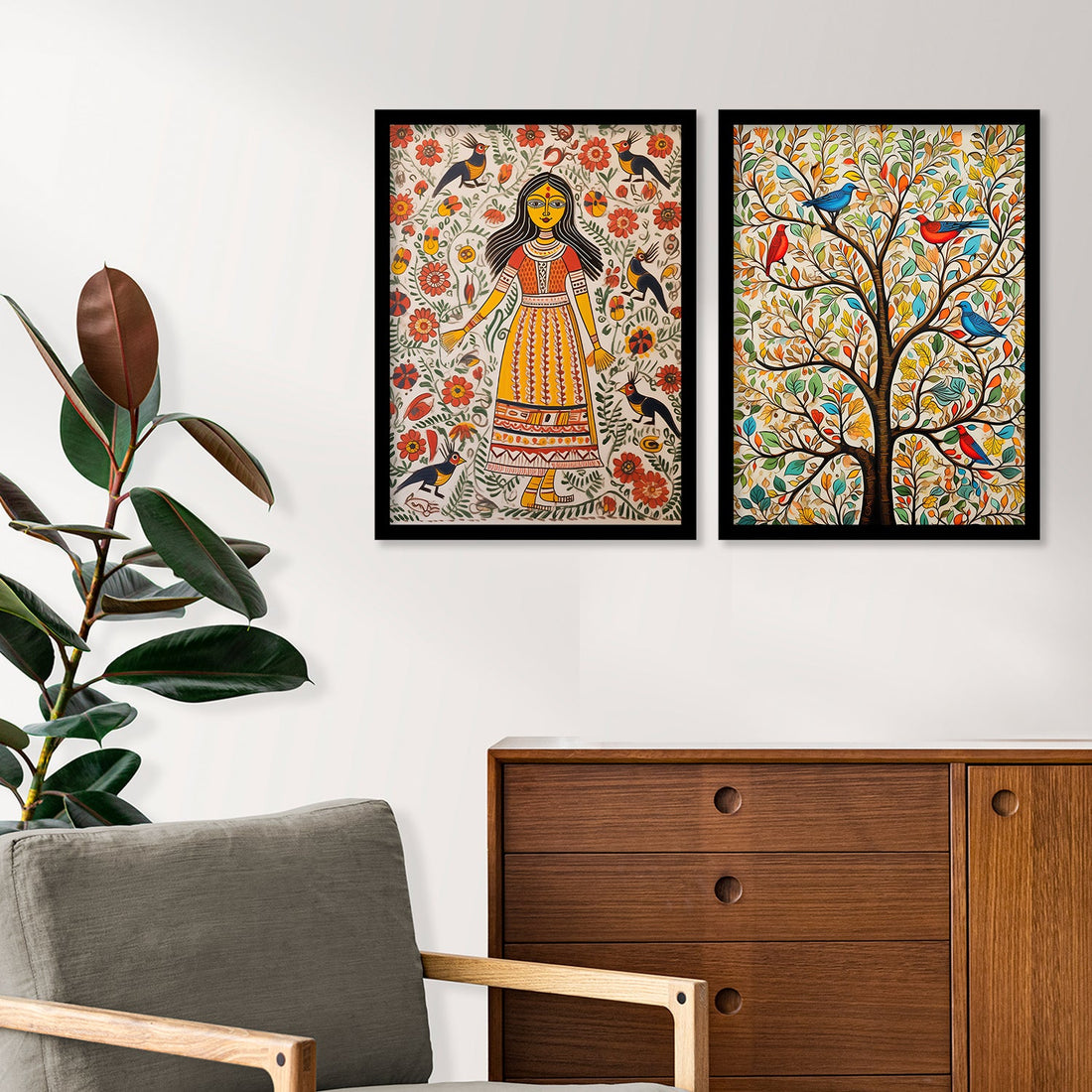 Beautiful Lady Painting