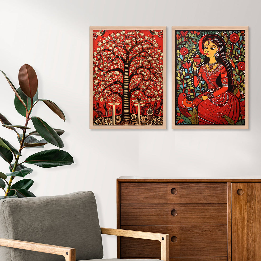 Colour Splash Wall Painting