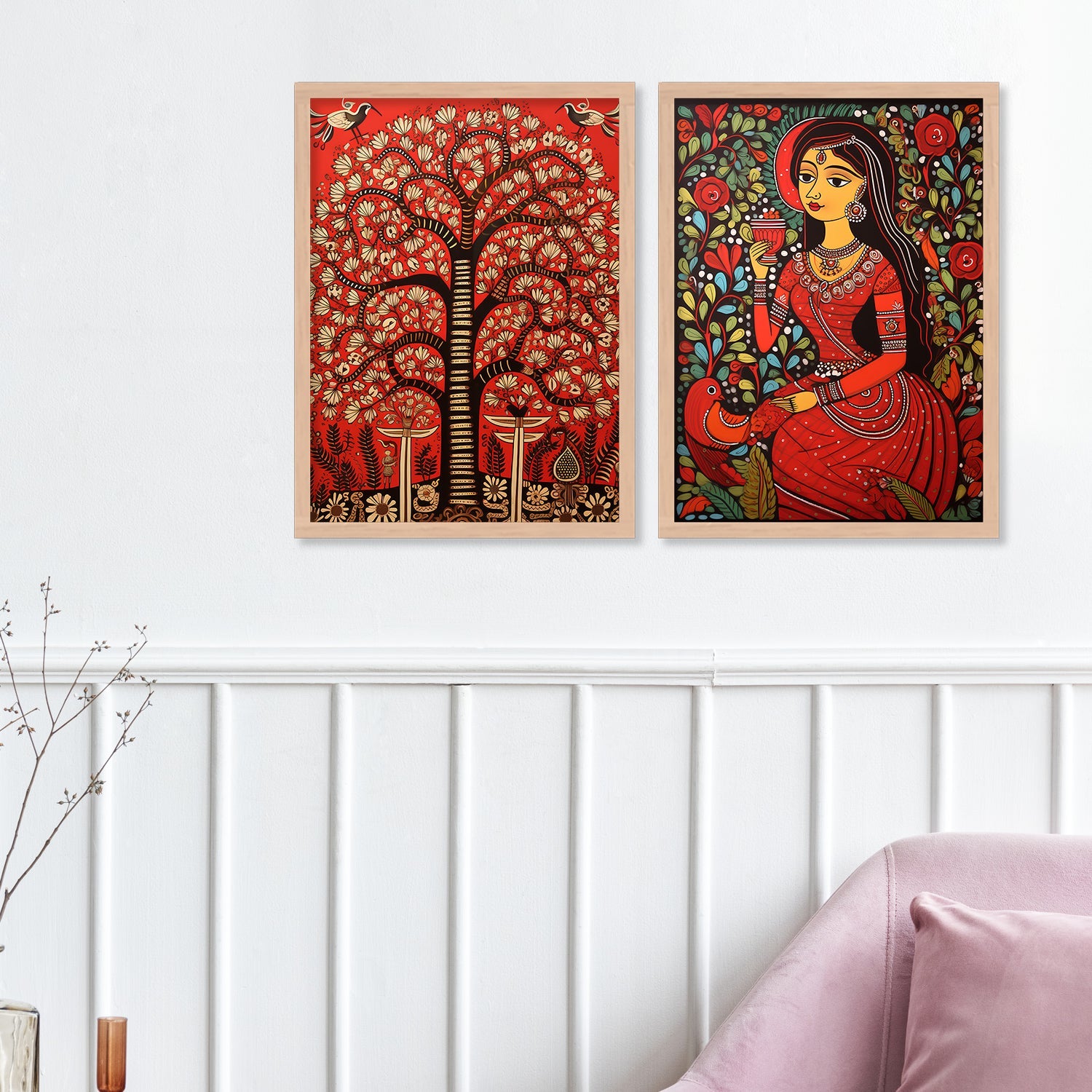 Colour Splash Wall Painting