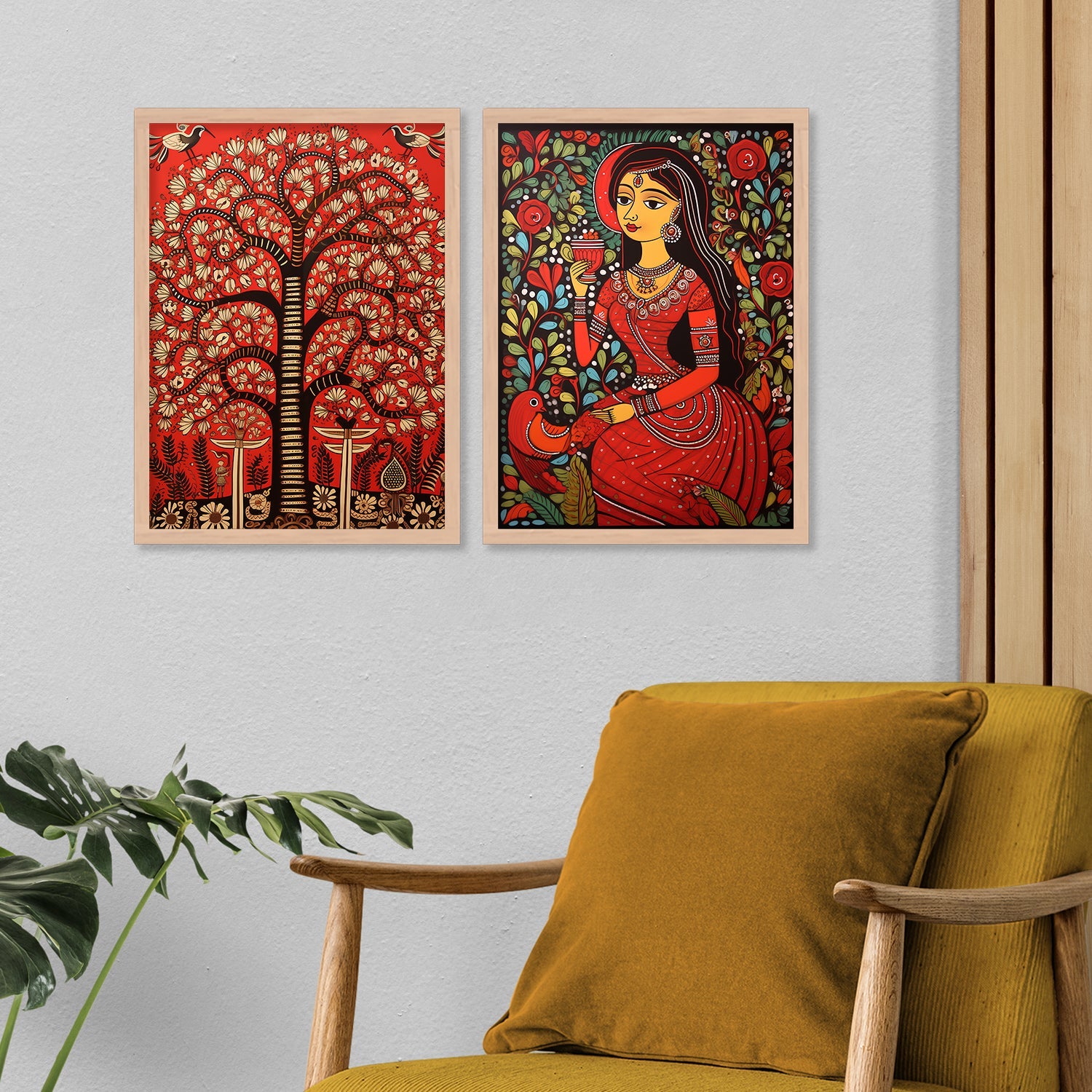 Colour Splash Wall Painting
