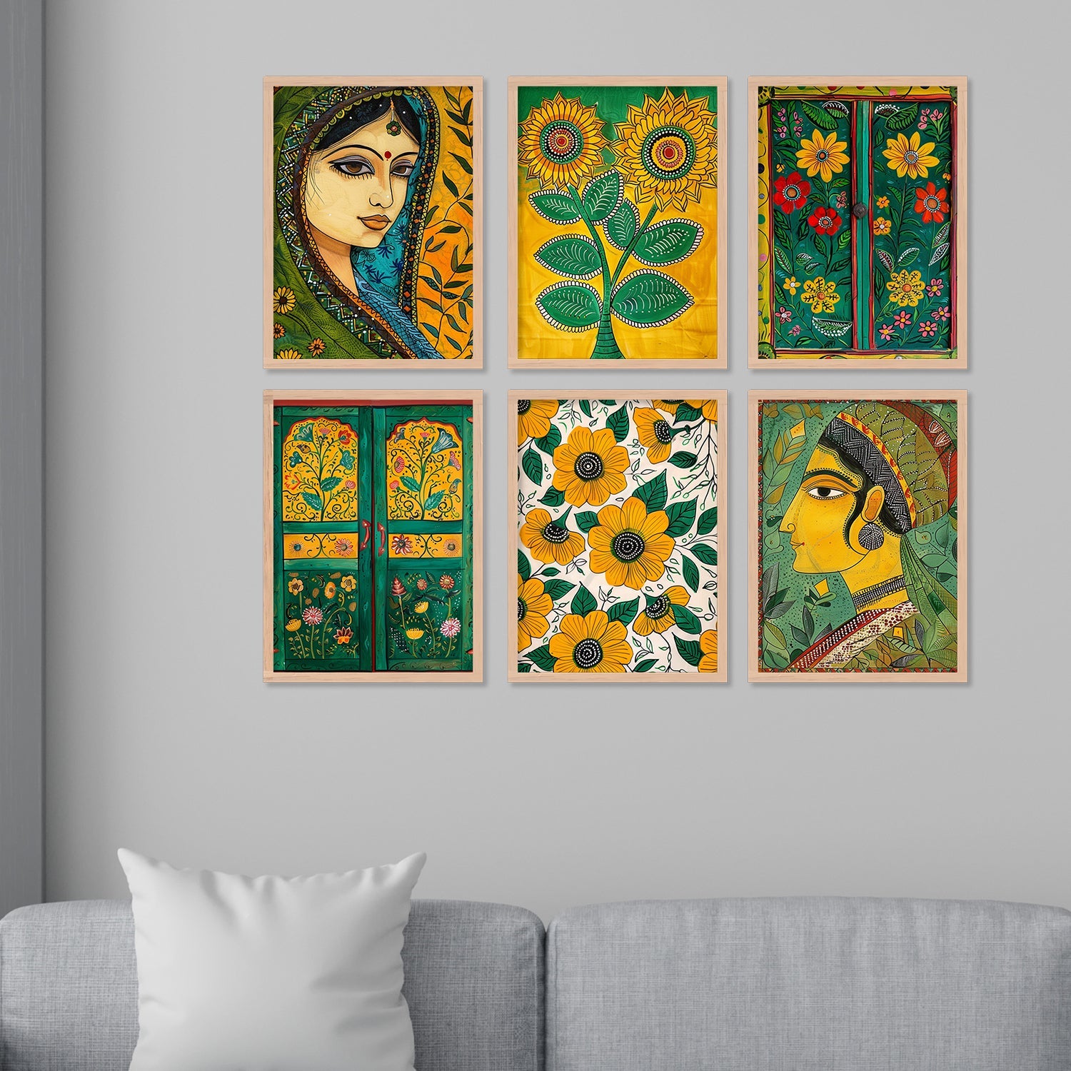 New Madhubani Art Painting