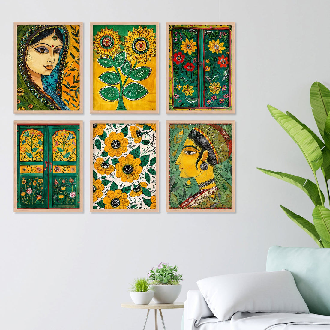 New Madhubani Art Painting