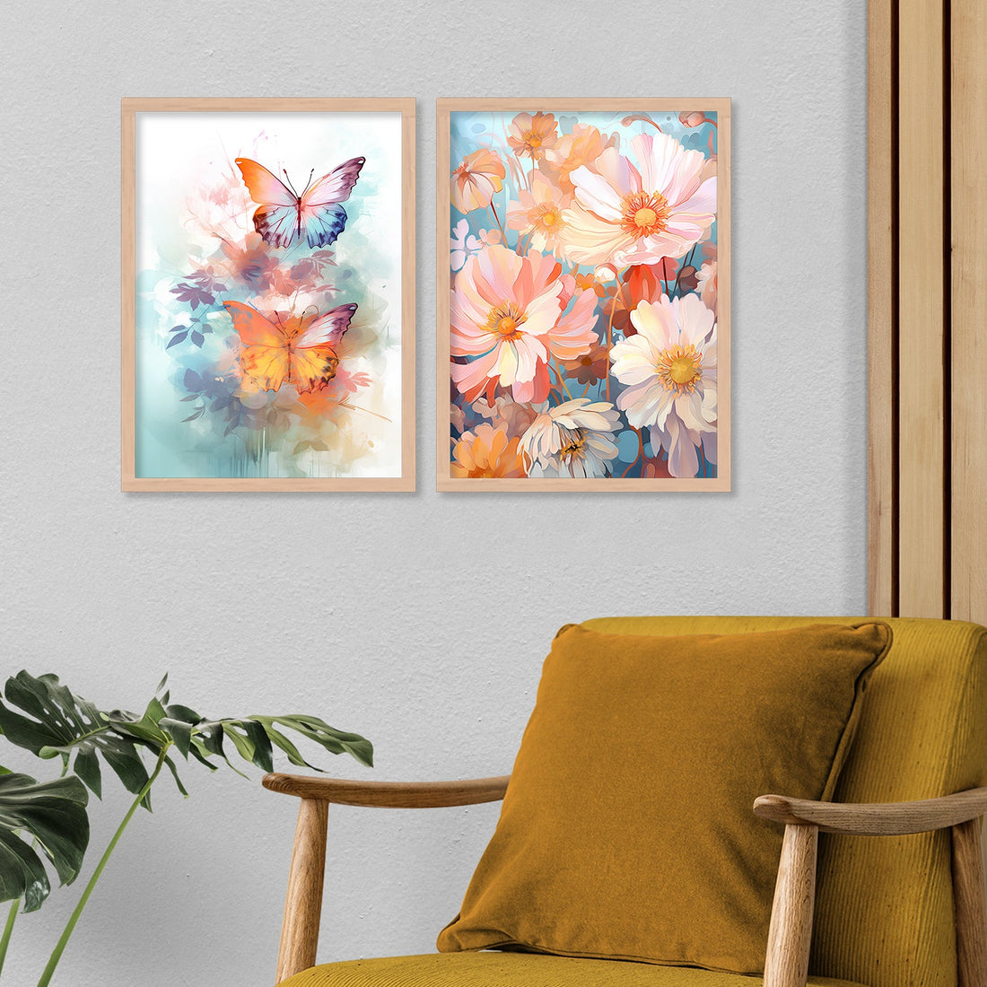 Light Spay Flower Art