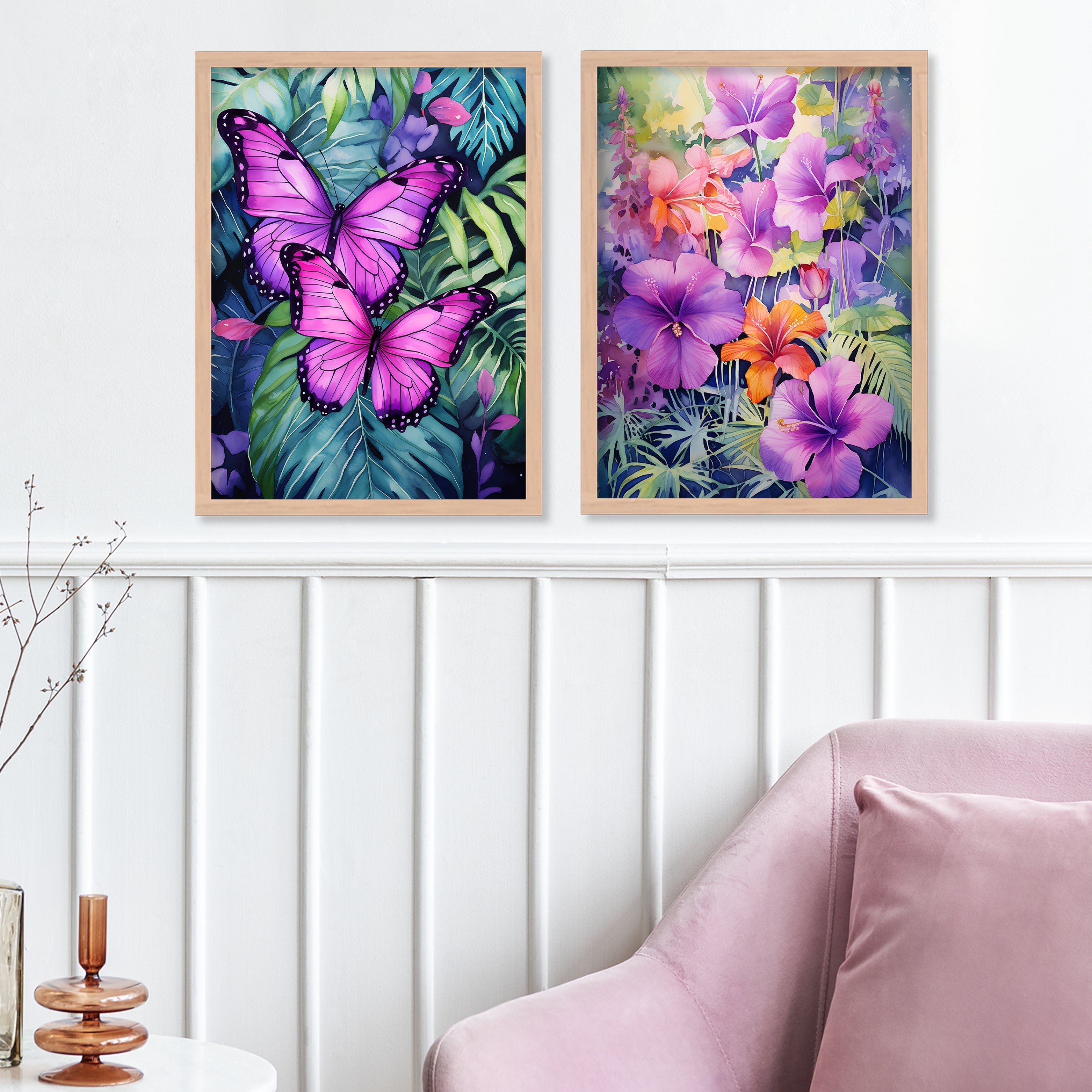 Coloured Butterfly