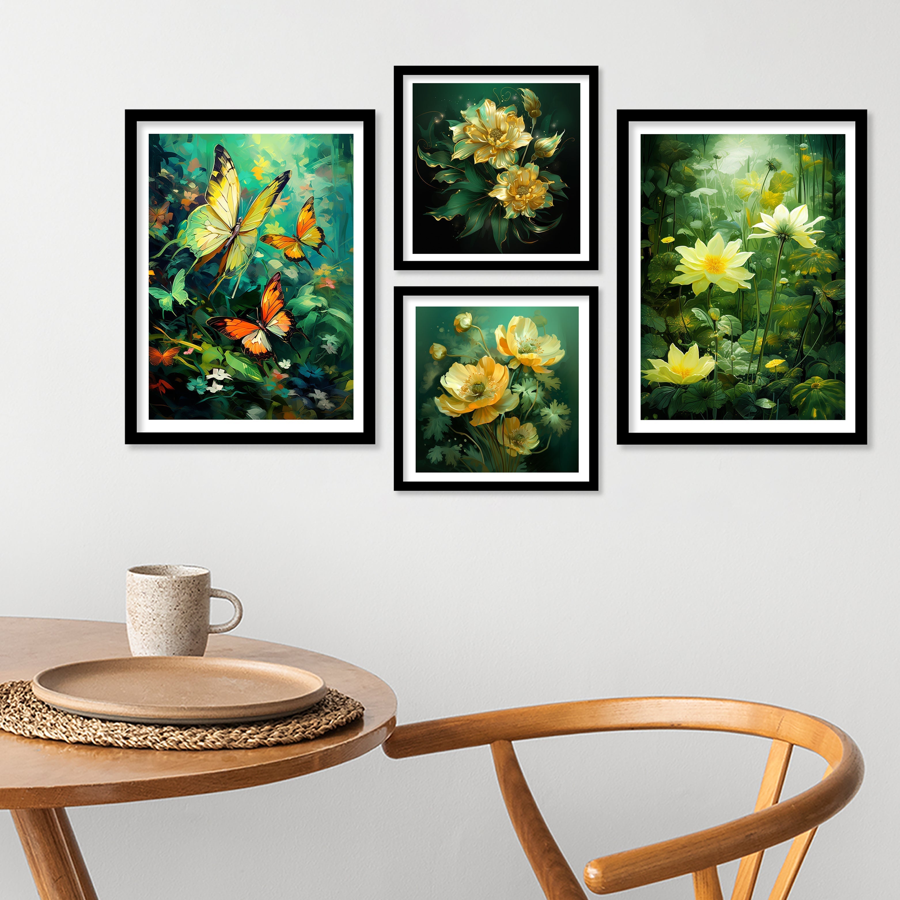 Golden Flower Art