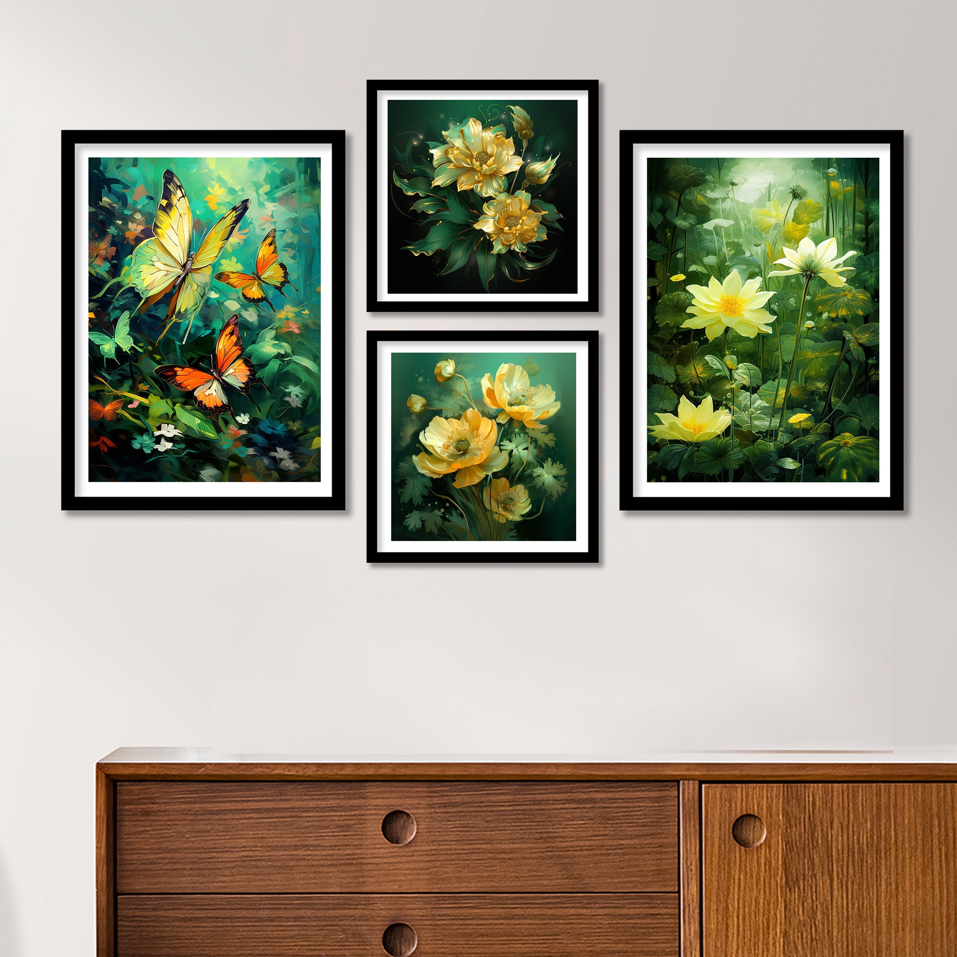 Golden Flower Art