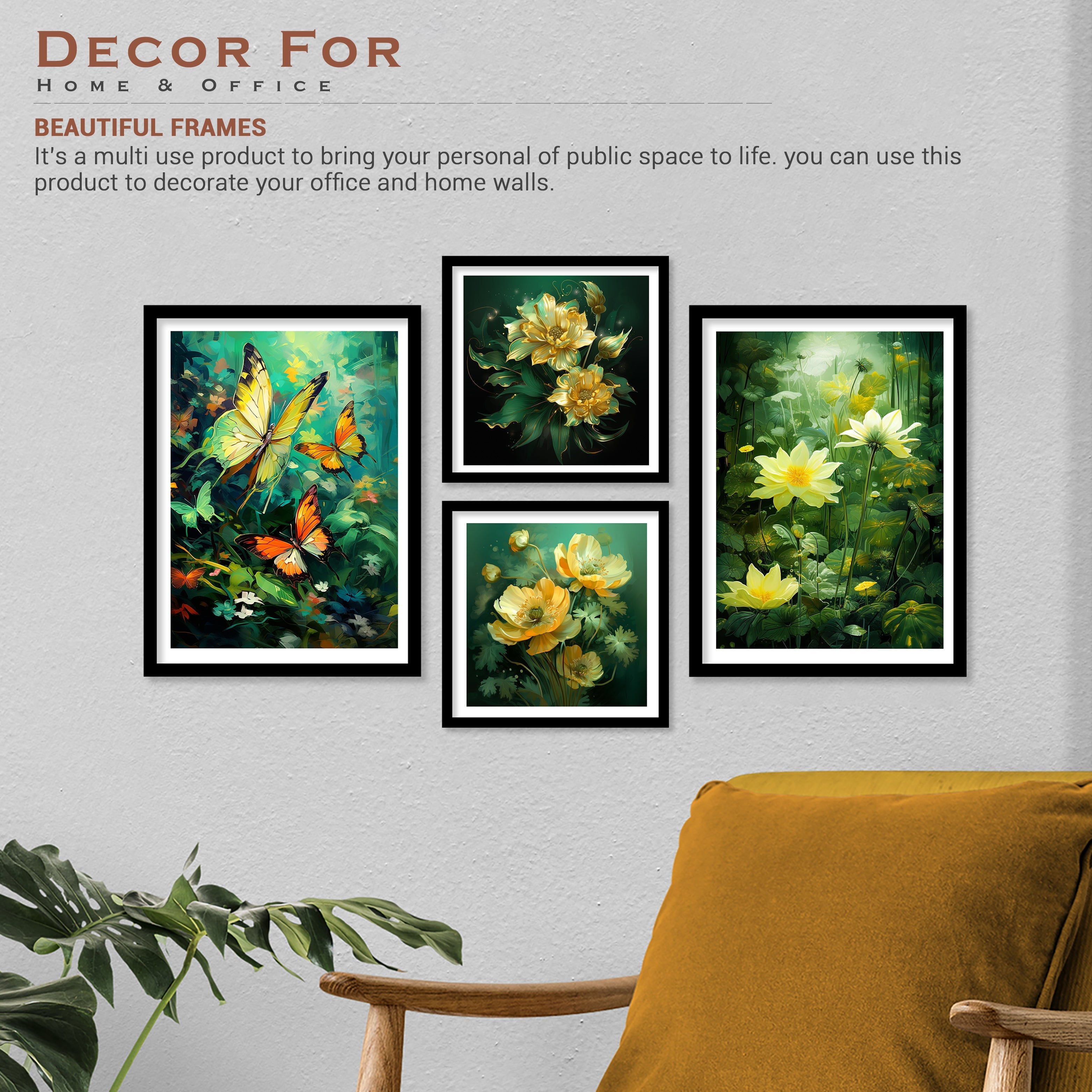 Golden Flower Art