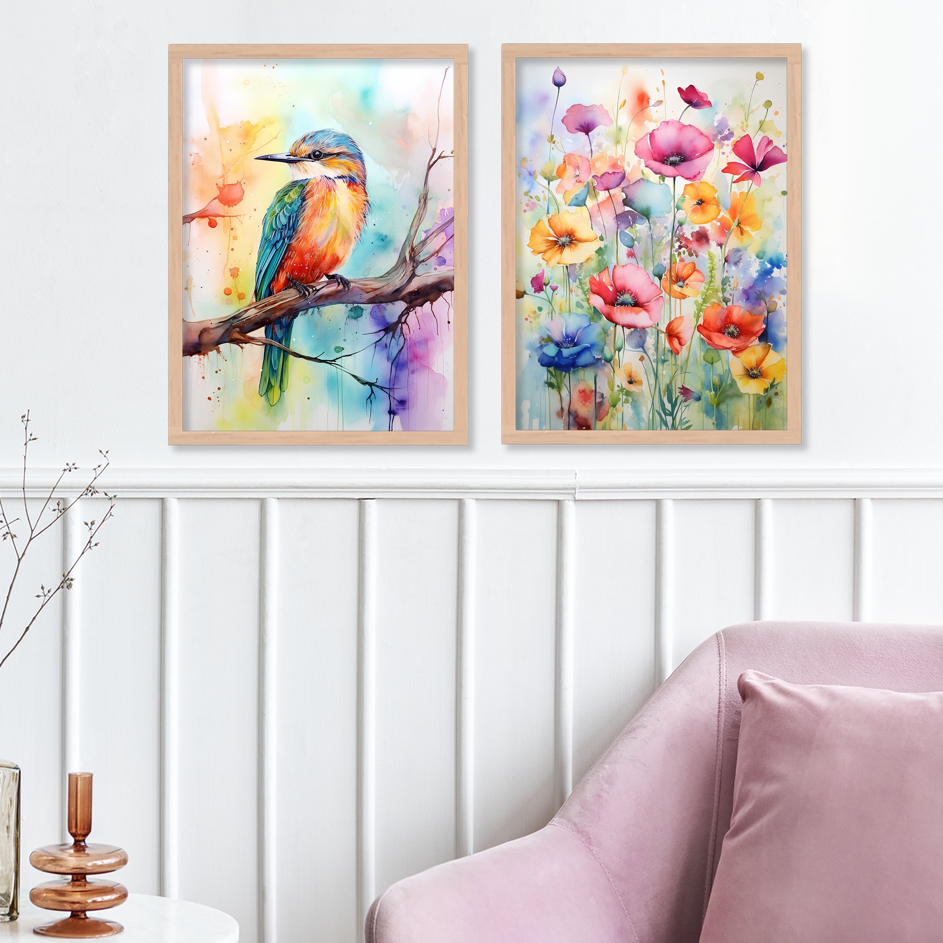 Water Colour Flower Art
