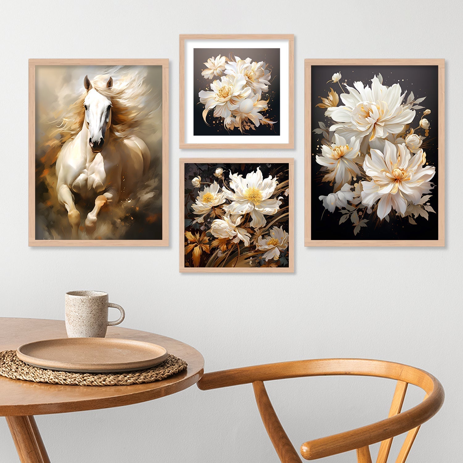 Golden Flower Art