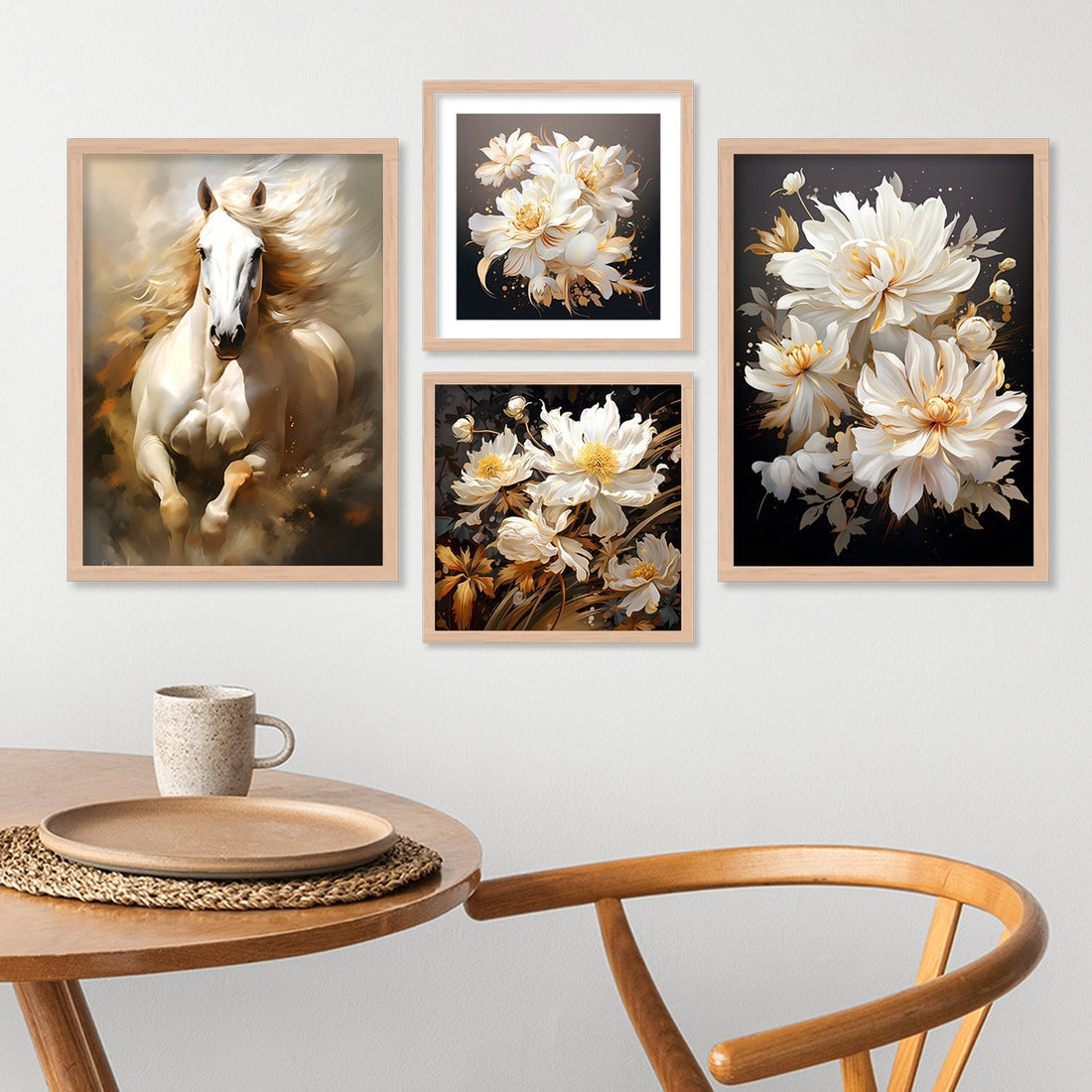 Golden Flower Art