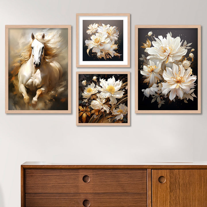 Golden Flower Art