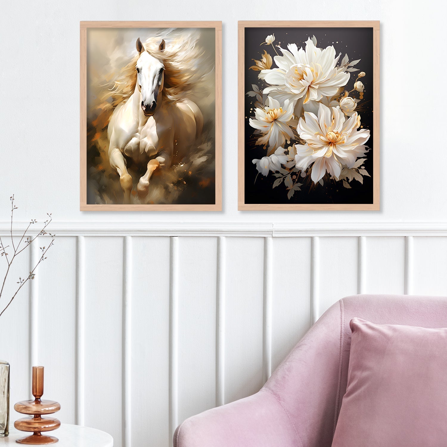 Golden Flower Art