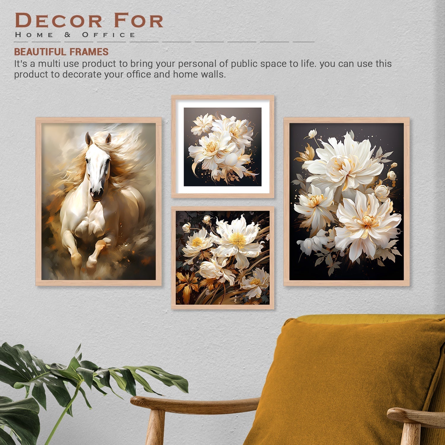 Golden Flower Art