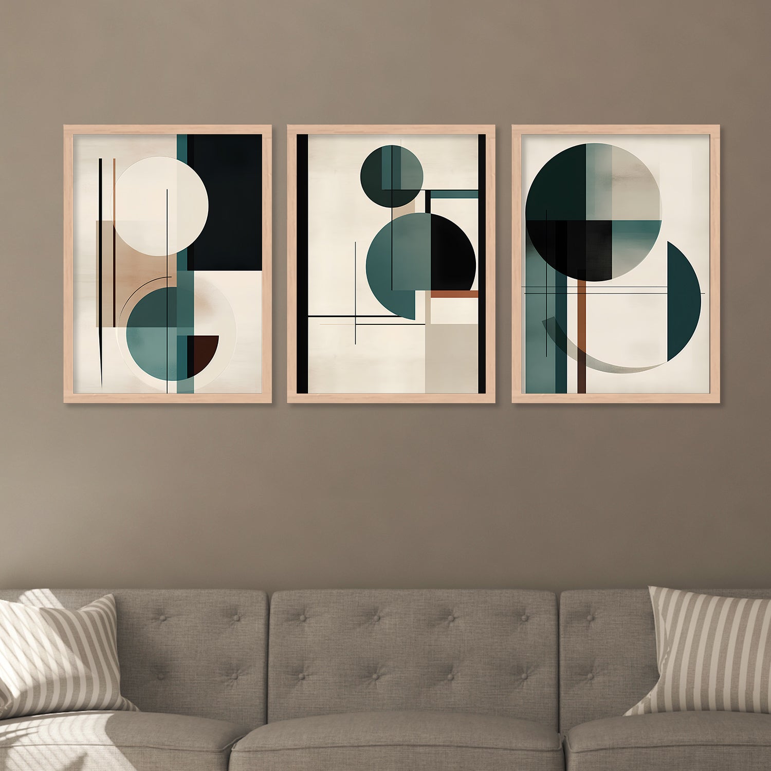 Circular Design In Dark Colour