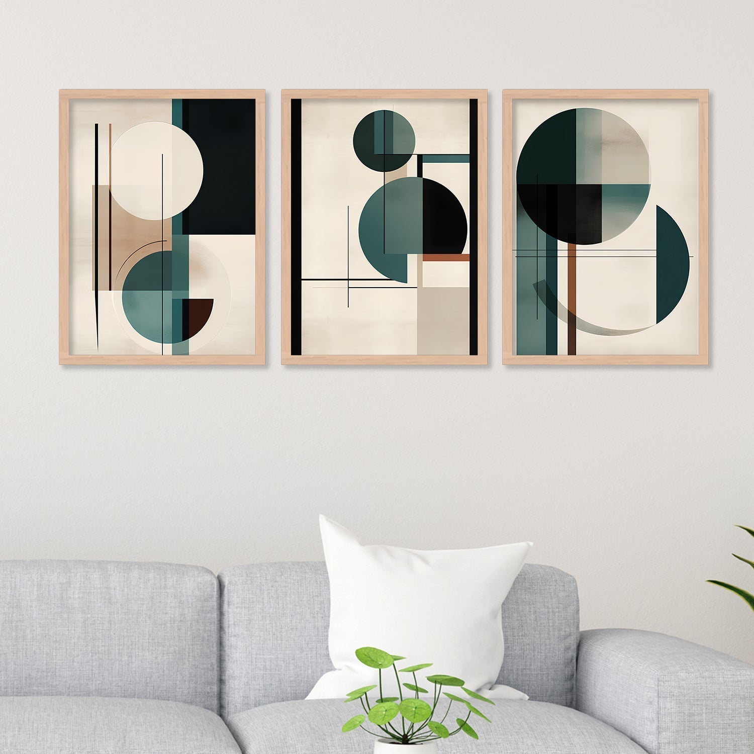 Circular Design In Dark Colour