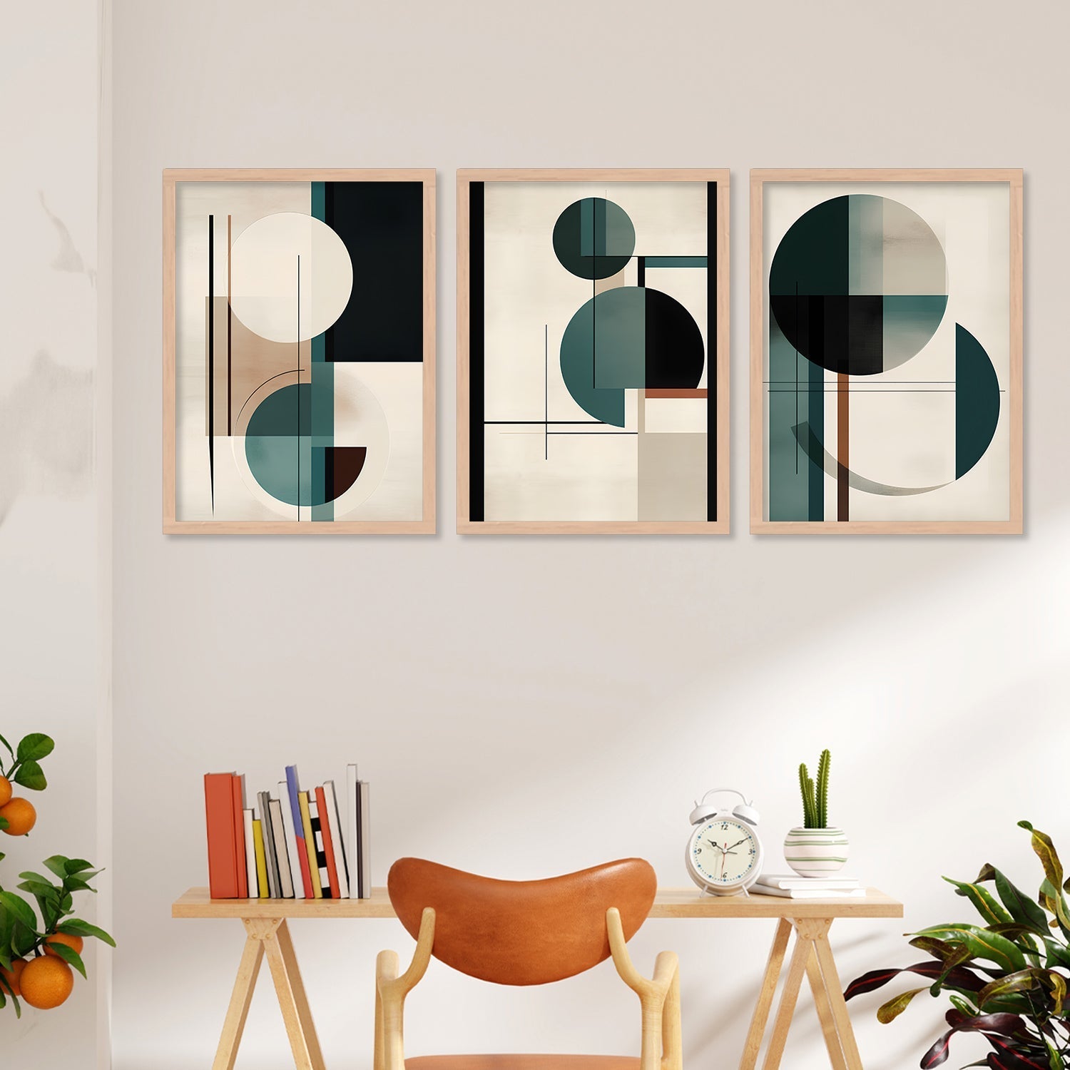 Circular Design In Dark Colour