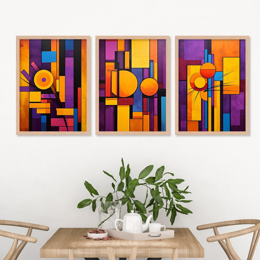 Abstract Design Wall Painting