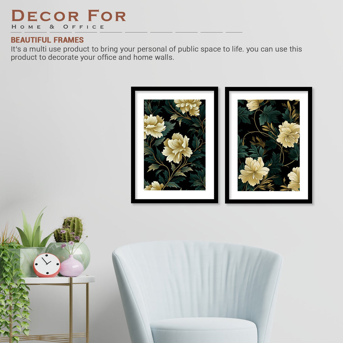 Home Decorated Flower Art