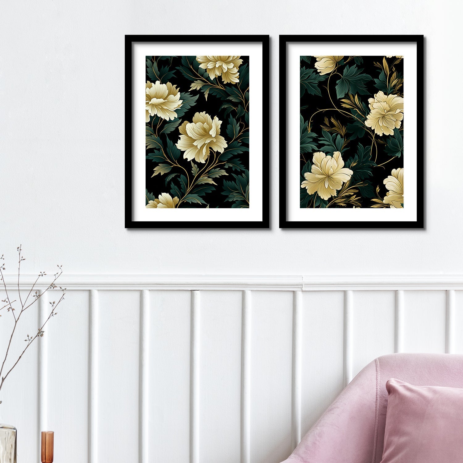 Home Decorated Flower Art