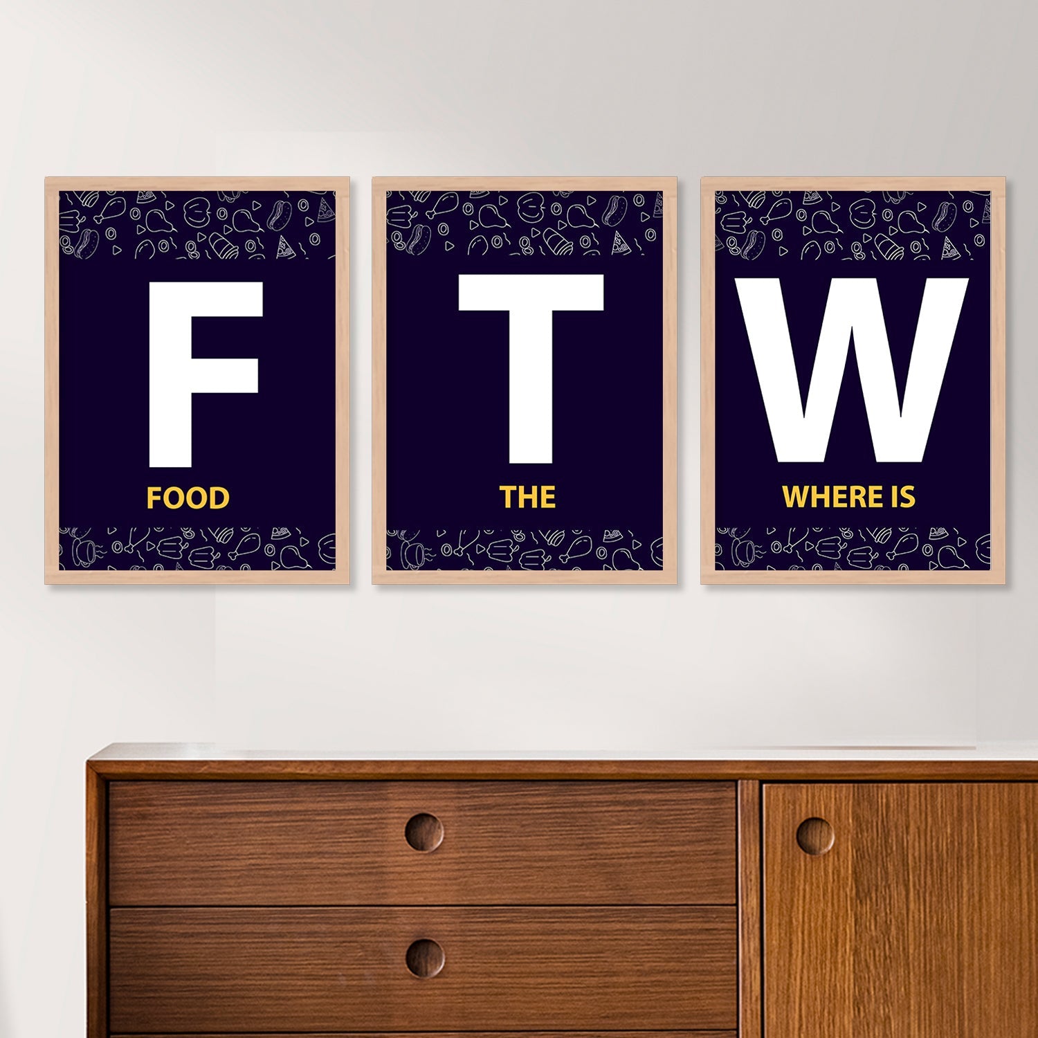 FTW Food Wall Paintings