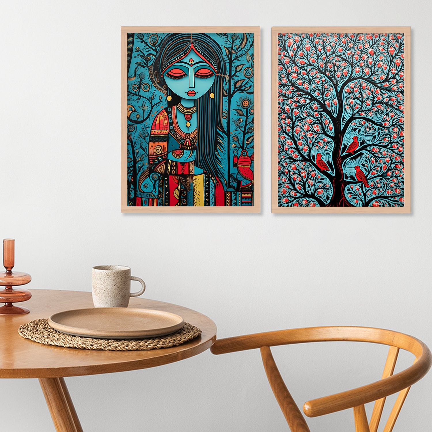 Colourfull Bird Painting