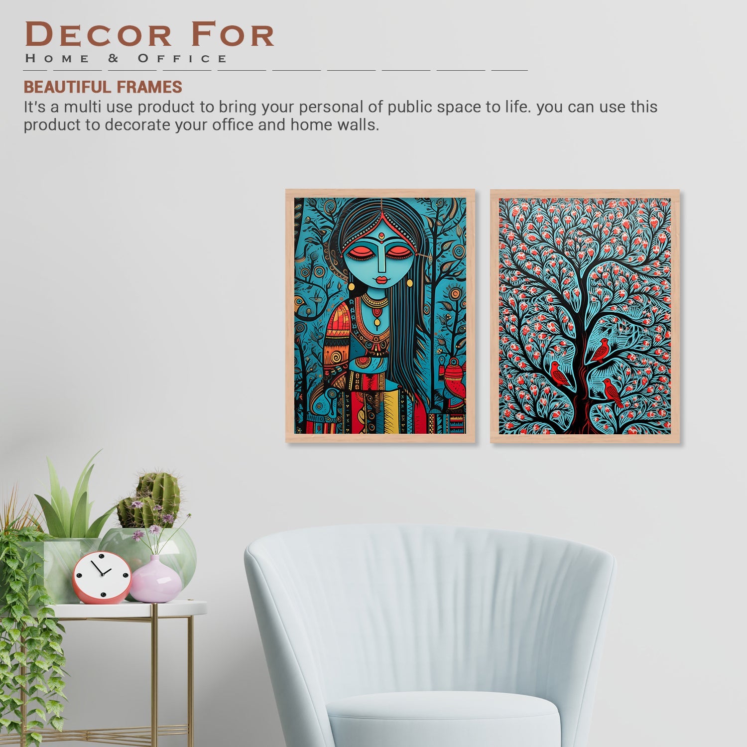 Colourfull Bird Painting