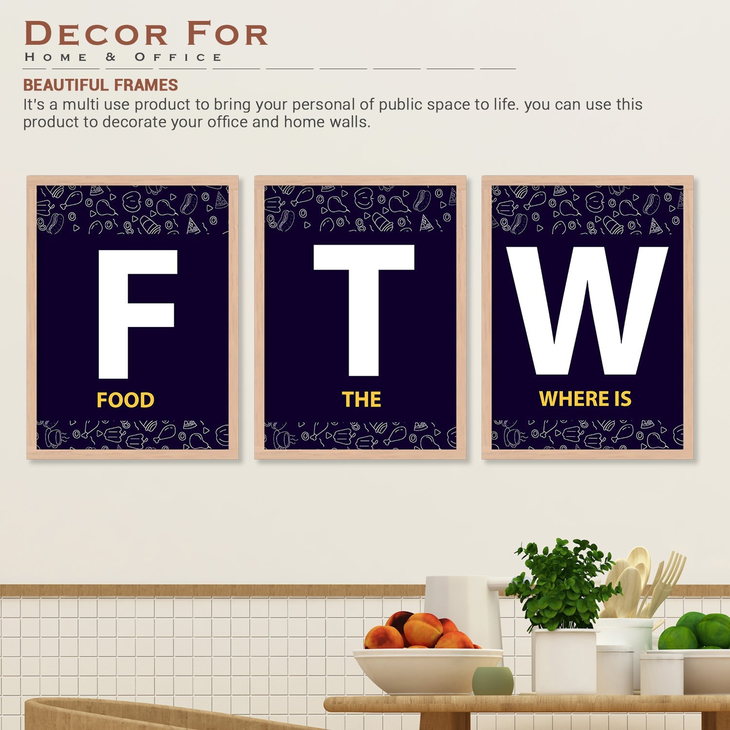 FTW Food Wall Paintings