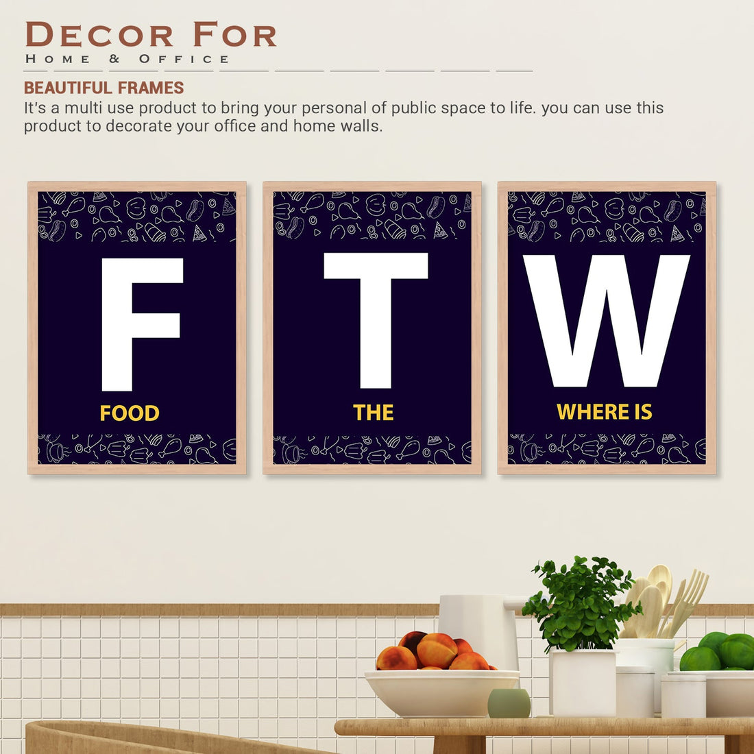 FTW Food Wall Paintings