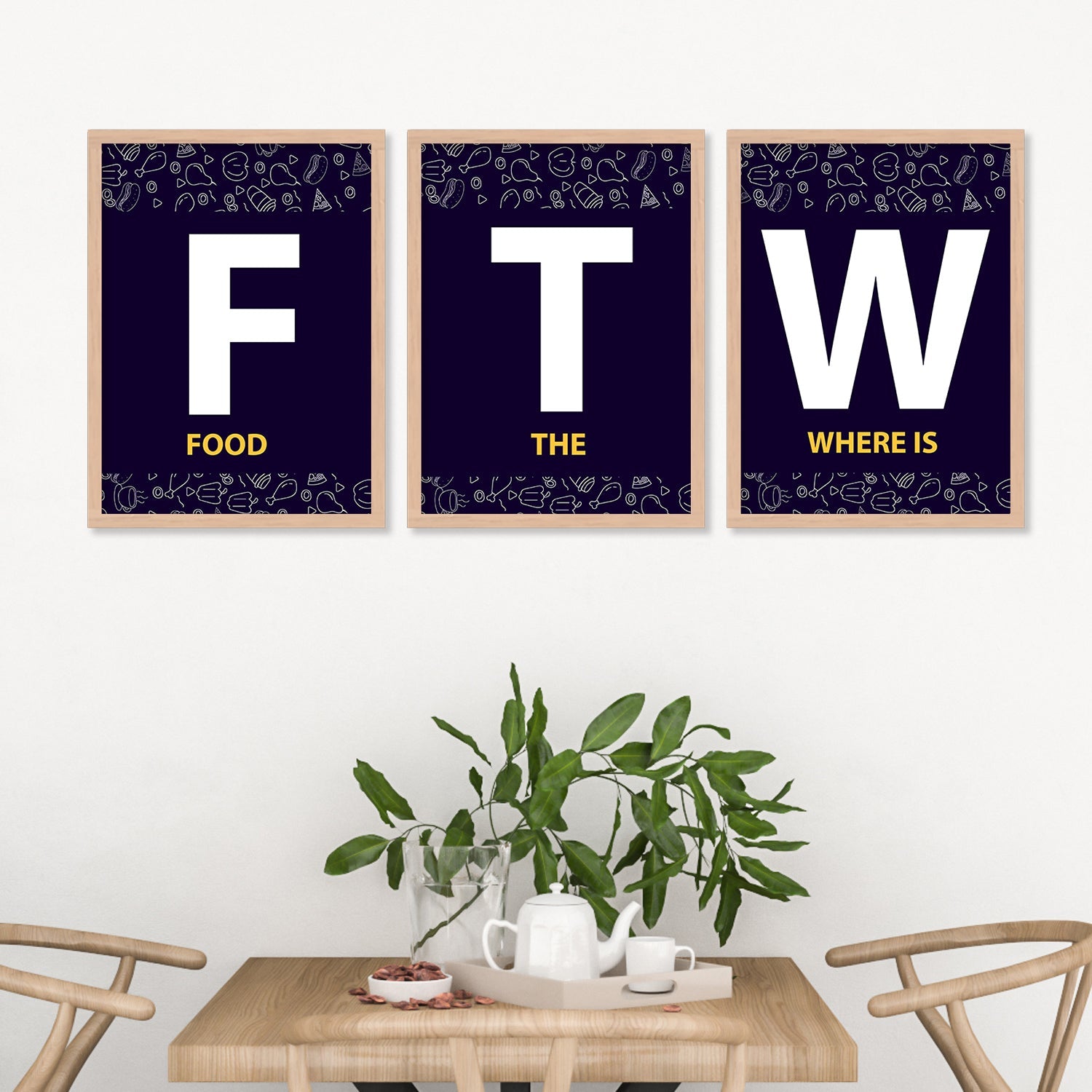 FTW Food Wall Paintings