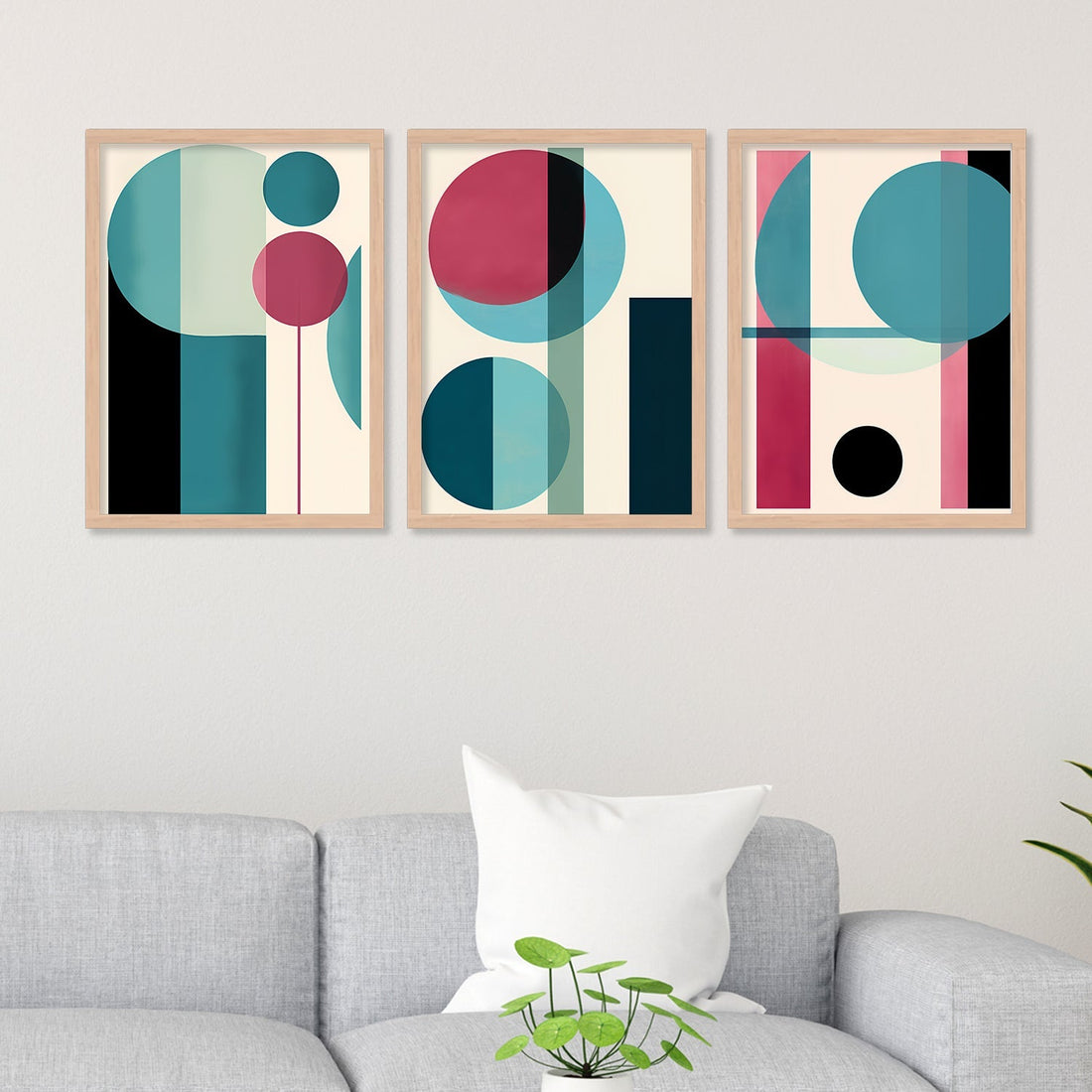 Coloured Circle Art