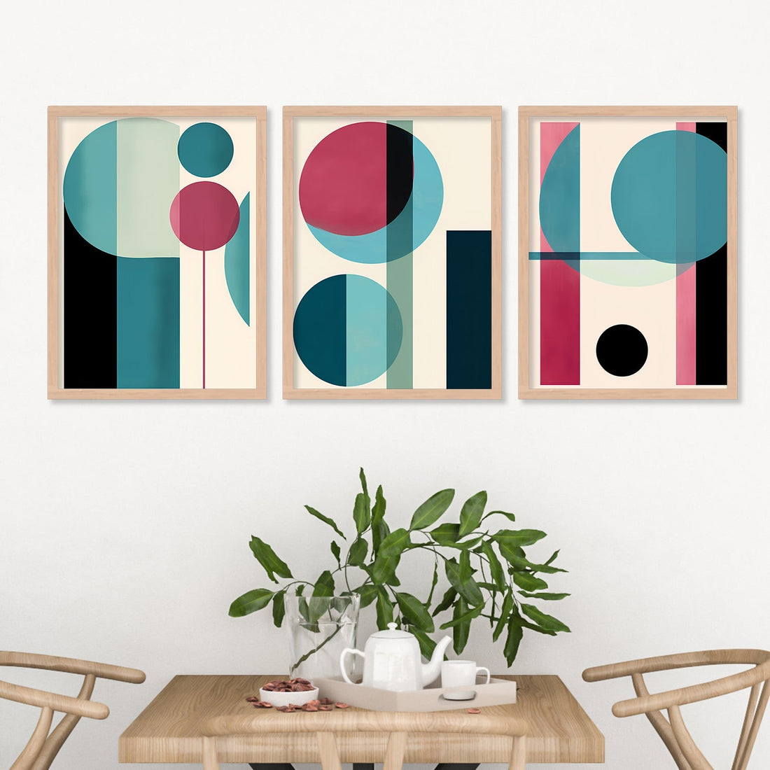 Coloured Circle Art